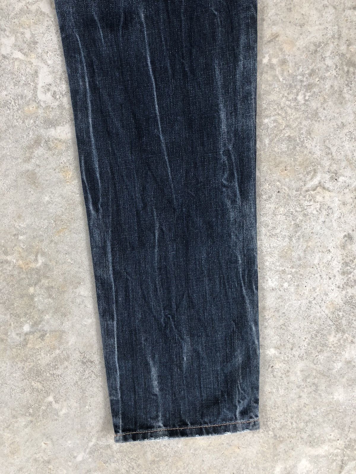 PPFM Japanese PPFM Distressed Denim Parachute Bondage Size US 29 - 12 Thumbnail