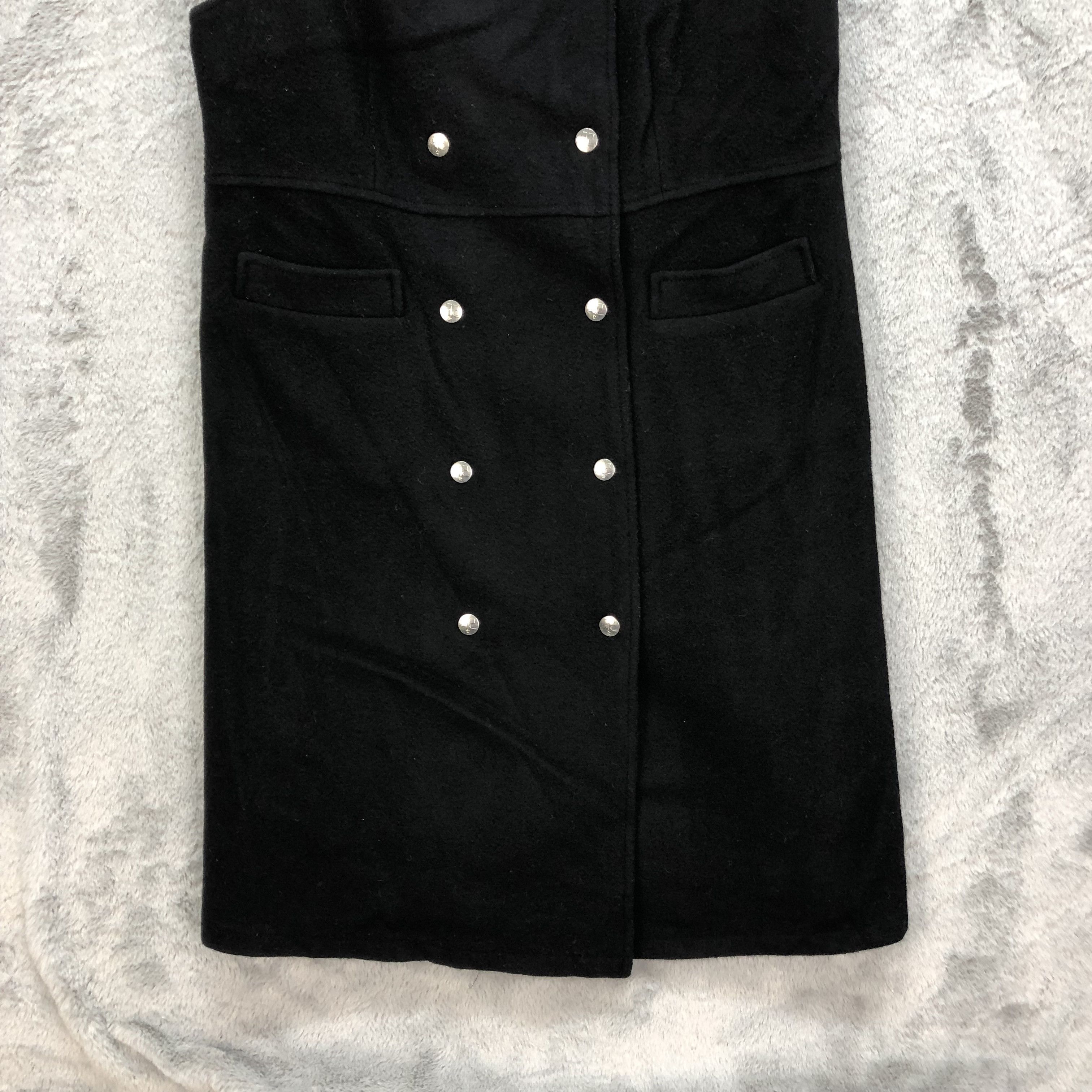 Courreges COURREGES DOUBLE BREASTED WOOL TOP #6004-217 Size S / US 4 / IT 40 - 3 Thumbnail