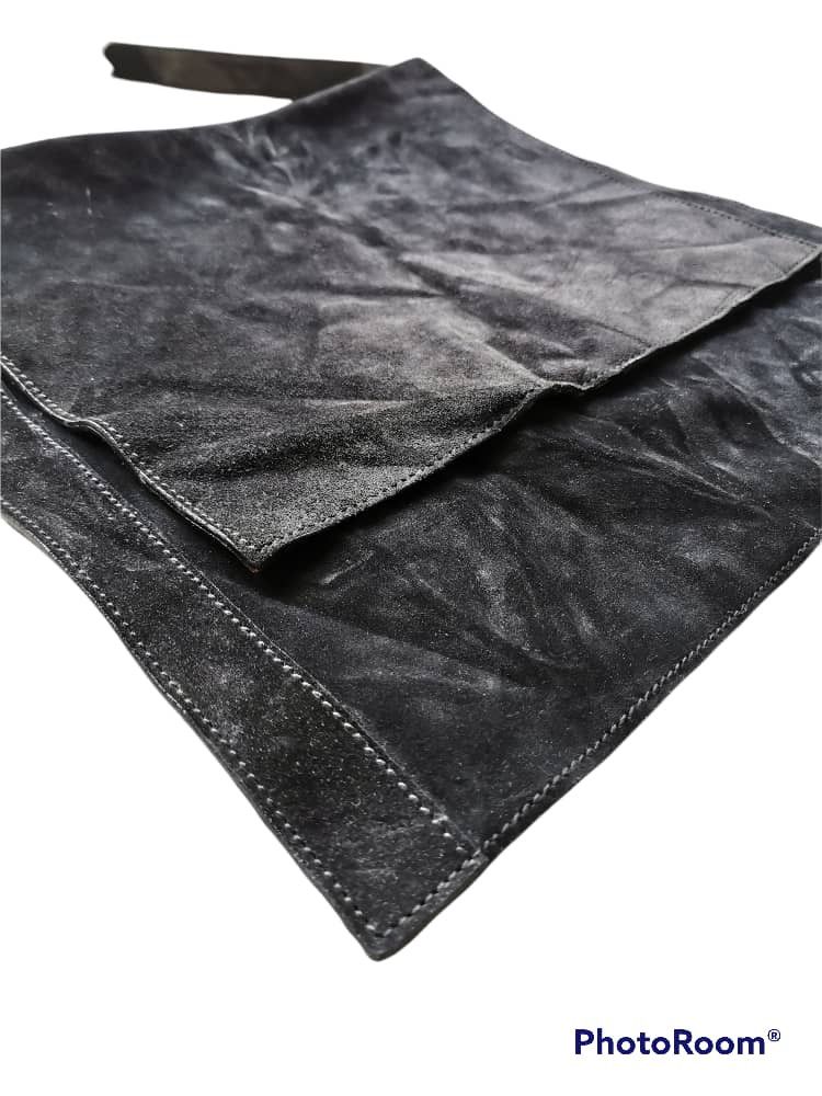 Gucci Gucci Black Suede Foldover Sling Bag Size ONE SIZE - 4 Thumbnail