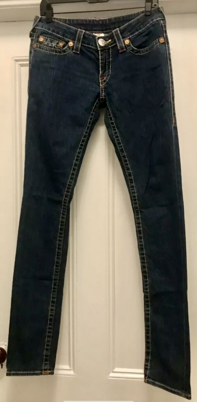Jean × True Religion True Religion World Tour Stella Big T made in USA jeans 28 Size 28" / US 6 / IT 42 - 4 Thumbnail