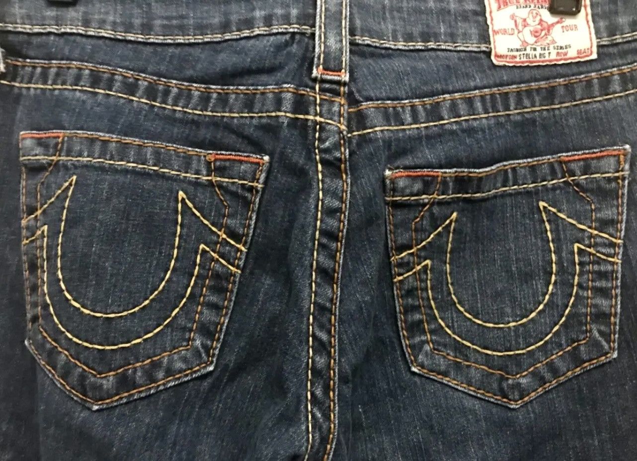 Jean × True Religion True Religion World Tour Stella Big T made in USA jeans 28 Size 28" / US 6 / IT 42 - 2 Thumbnail