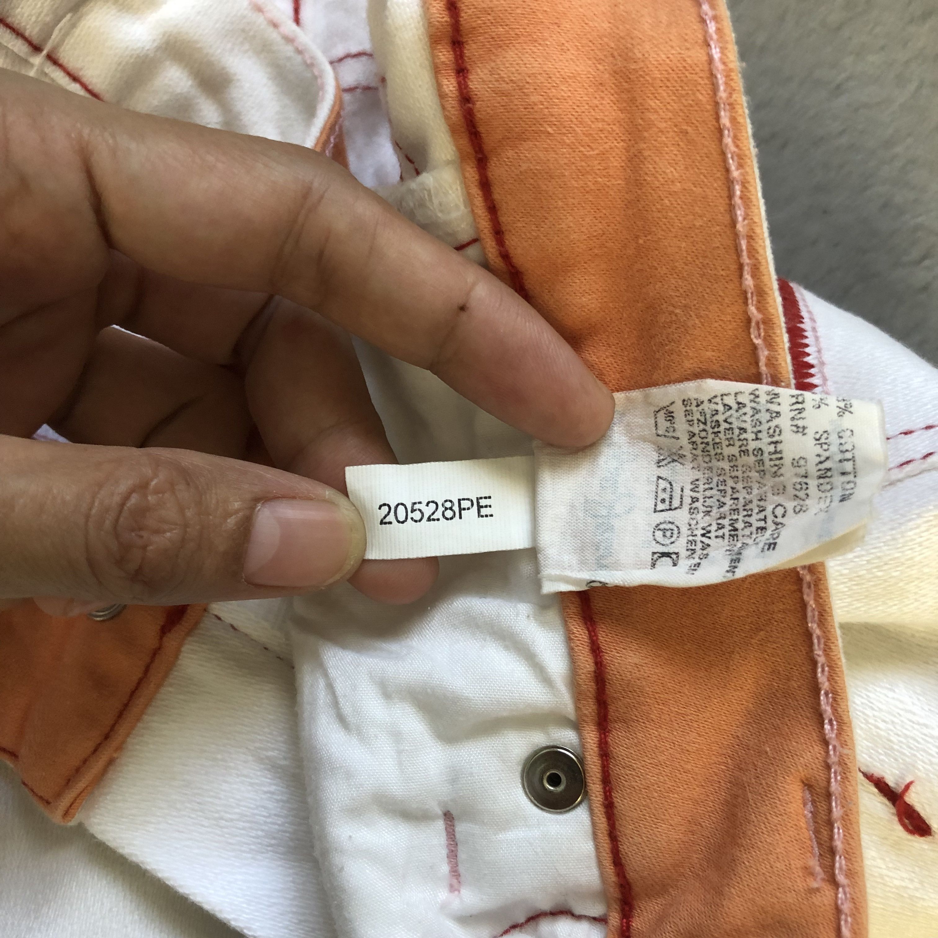 Japanese Brand FLARE PEPE JEANS LONDON WHITE JEANS #5979-216 Size 24" / US 00 / IT 34 - 15 Thumbnail