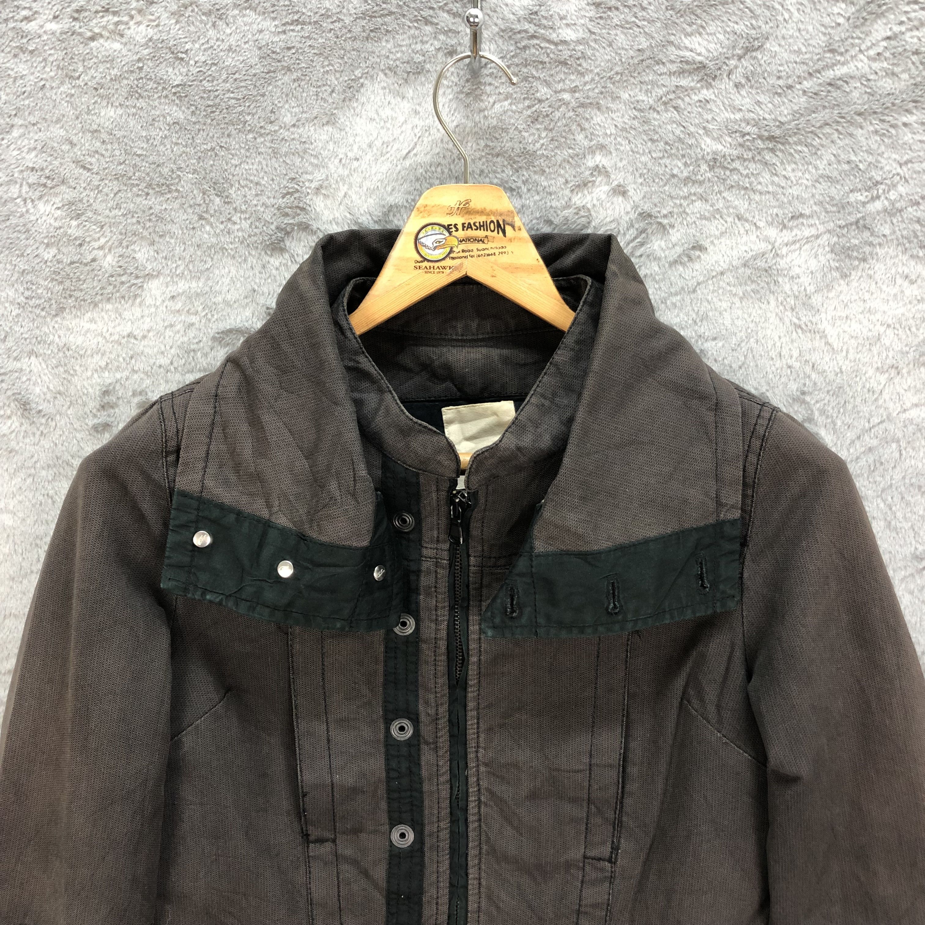 Diesel DIESEL DETACHABLE COLLAR RARE DESIGN JACKET #5991-217 Size XS / US 0-2 / IT 36-38 - 4 Thumbnail