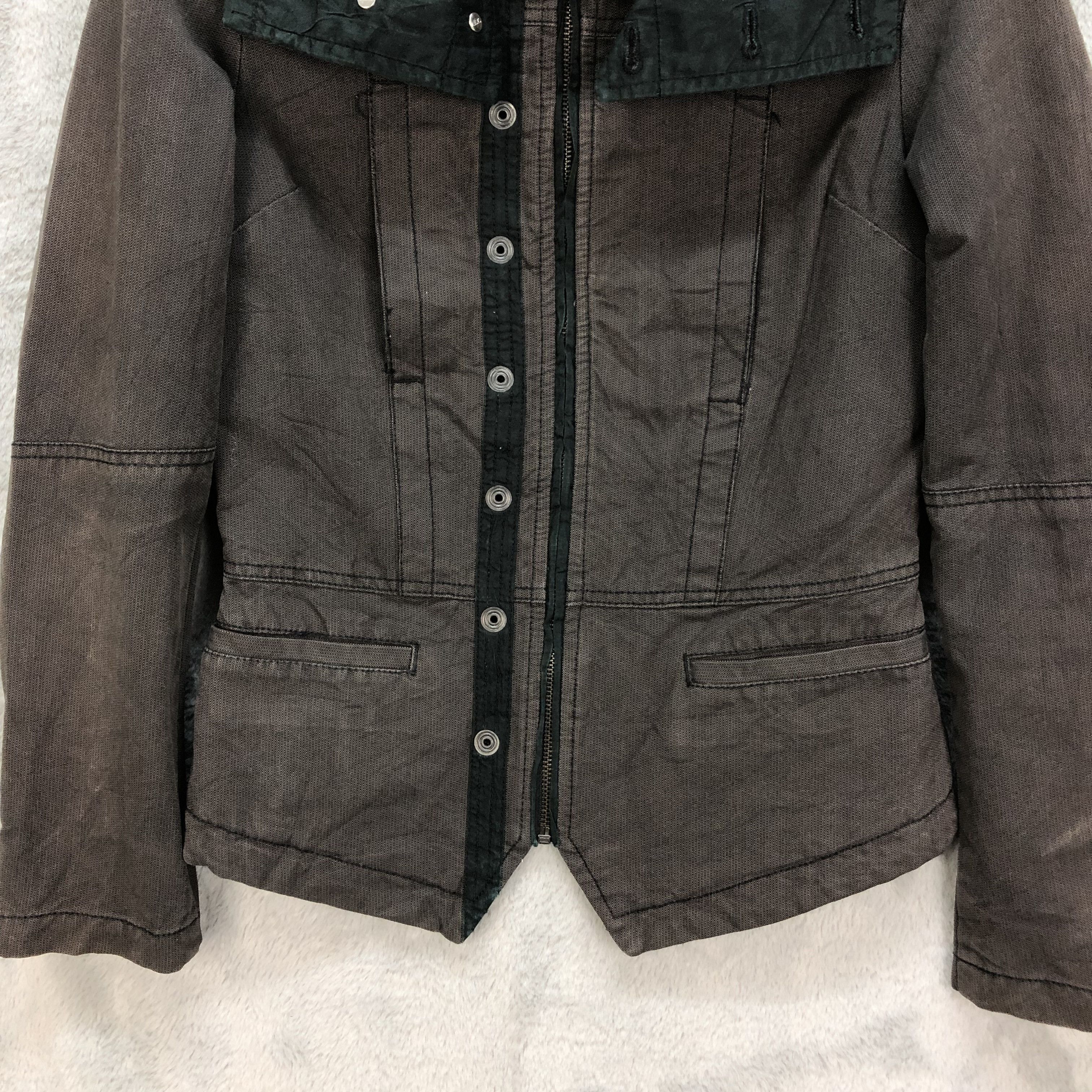 Diesel DIESEL DETACHABLE COLLAR RARE DESIGN JACKET #5991-217 Size XS / US 0-2 / IT 36-38 - 5 Thumbnail