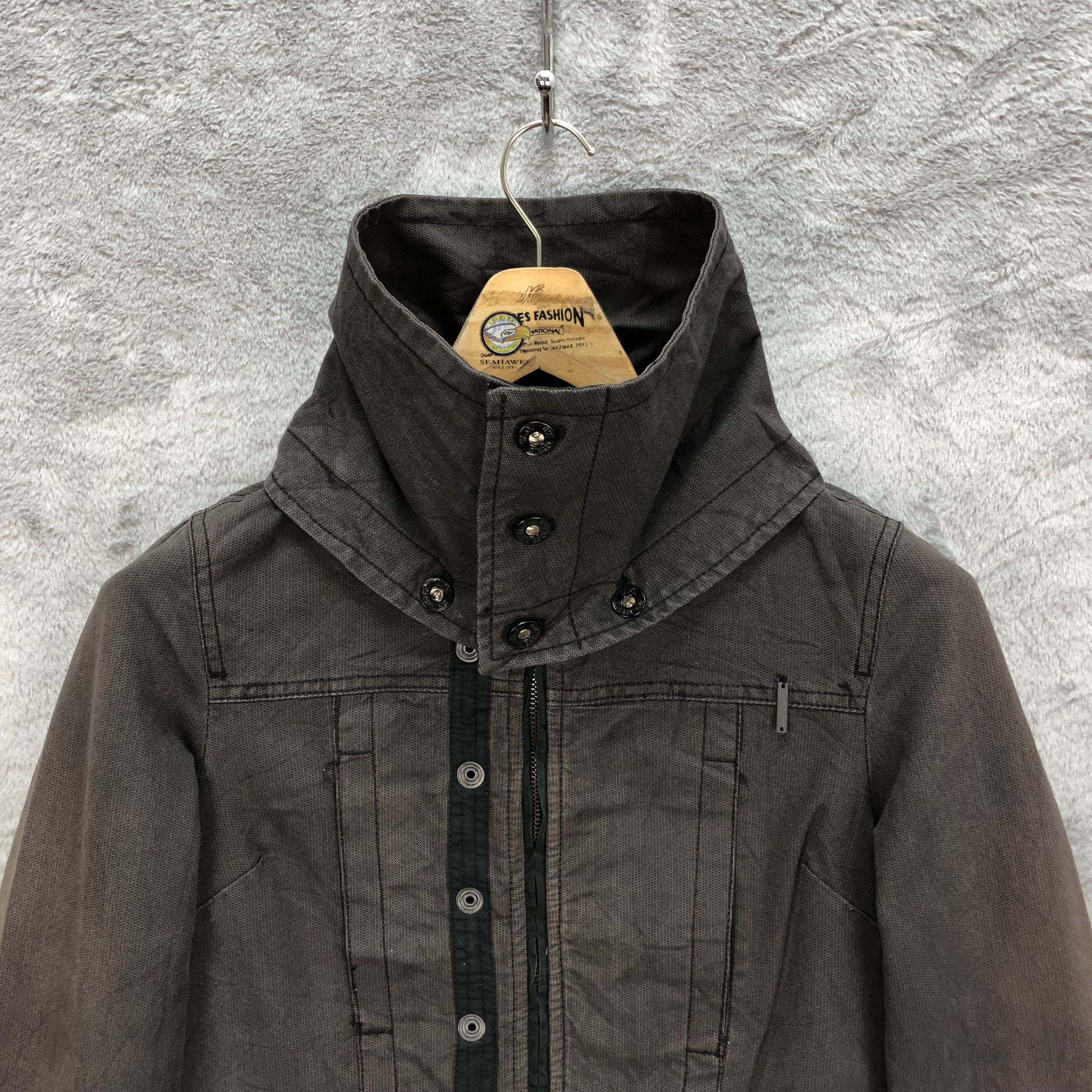 Diesel DIESEL DETACHABLE COLLAR RARE DESIGN JACKET #5991-217 Size XS / US 0-2 / IT 36-38 - 2 Thumbnail