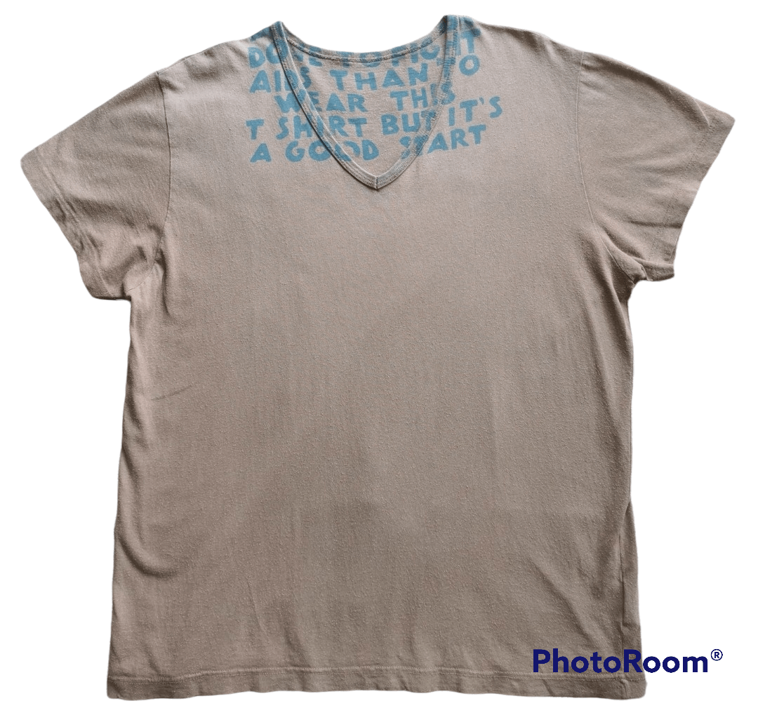 Maison Margiela Maison Martin Margiela Aids Awareness Tee Size XL / US 12-14 / IT 48-50 - 1 Thumbnail