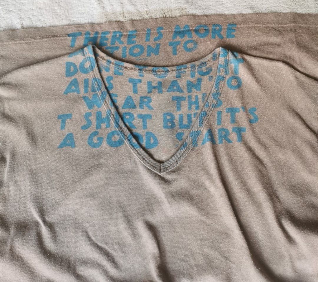 Maison Margiela Maison Martin Margiela Aids Awareness Tee Size XL / US 12-14 / IT 48-50 - 4 Thumbnail