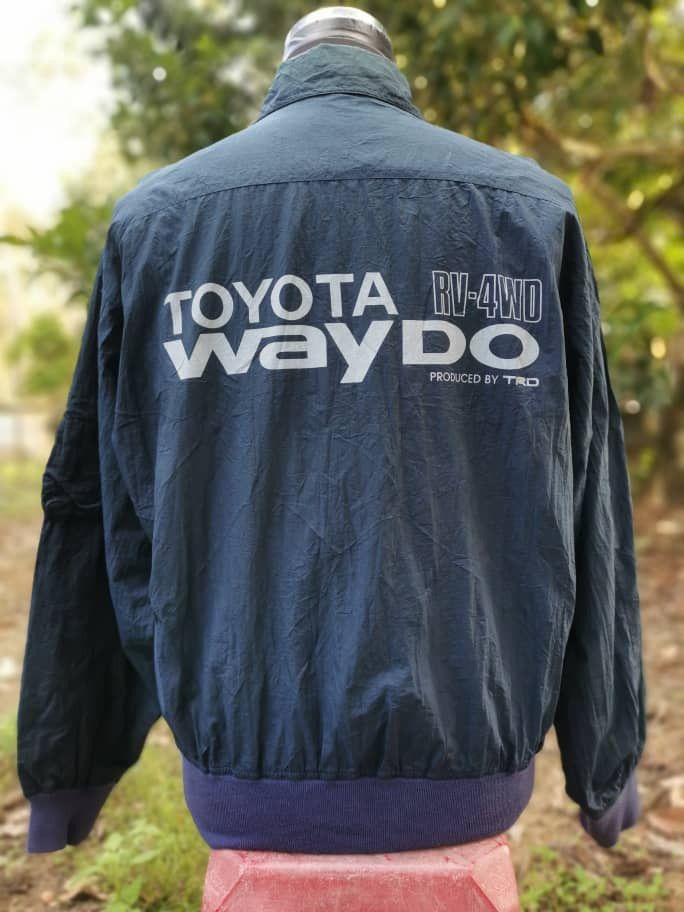 Vintage Toyota Way Do TRD Windbreaker Size US L / EU 52-54 / 3 - 4 Thumbnail