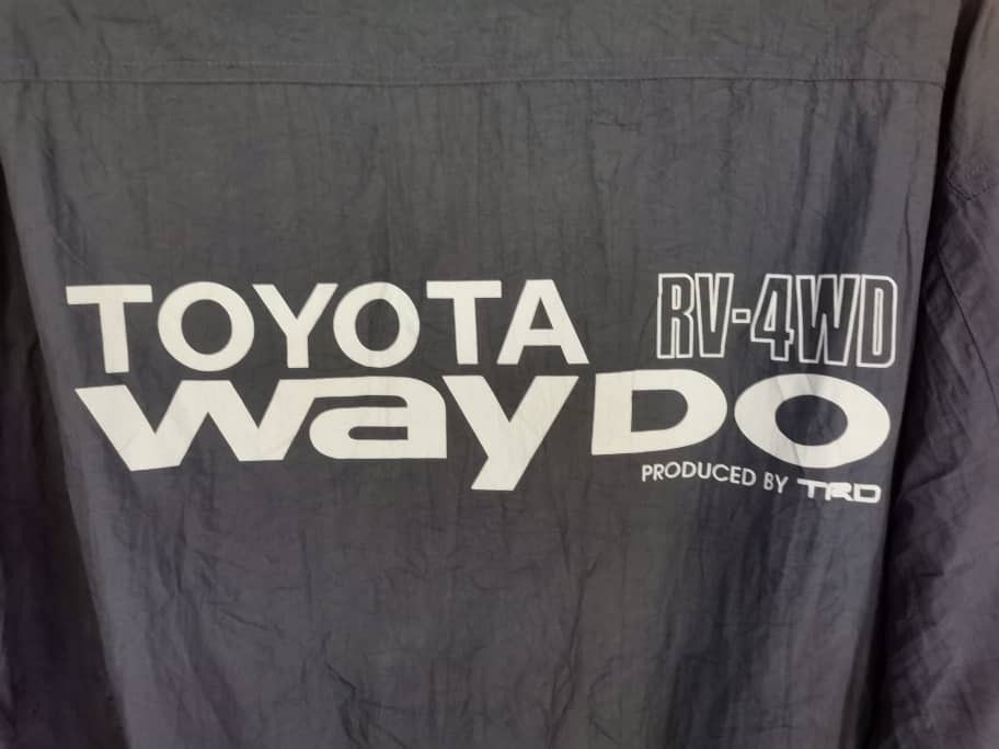 Vintage Toyota Way Do TRD Windbreaker Size US L / EU 52-54 / 3 - 9 Thumbnail