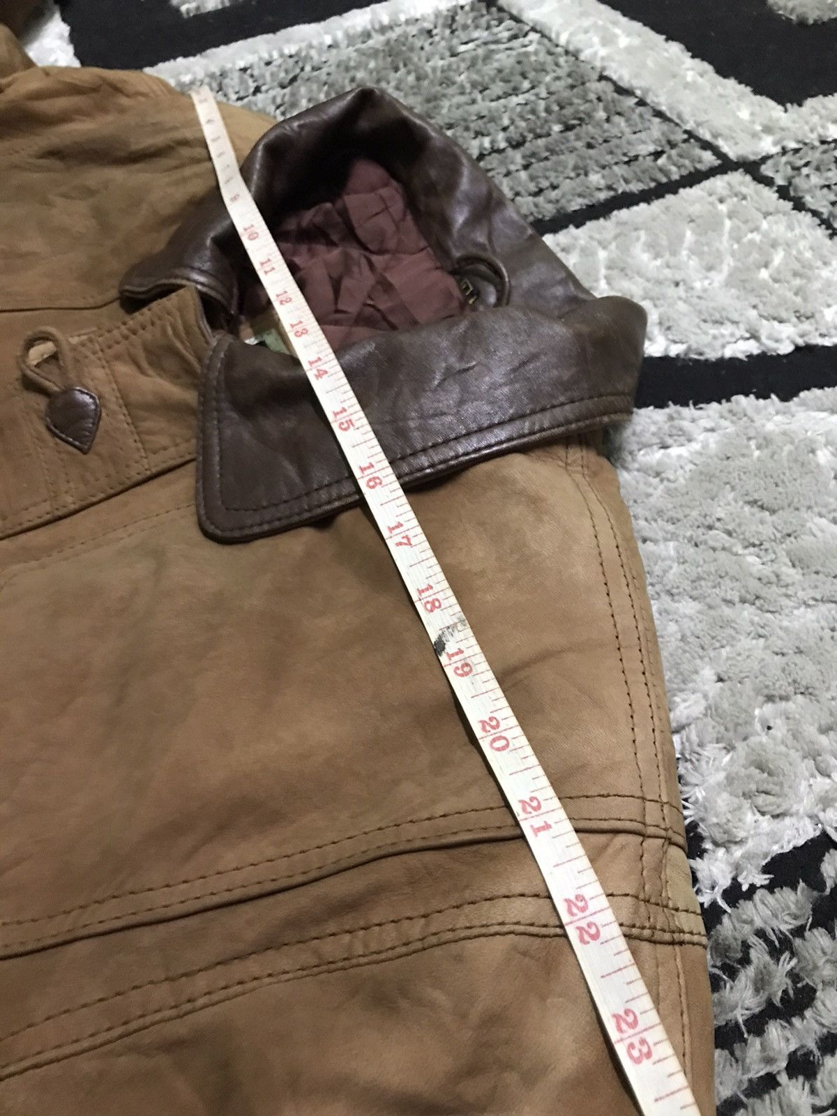 Kansai Yamamoto Vintage Kansai Man Kansai Yamamoto leather jacket Size US L / EU 52-54 / 3 - 10 Thumbnail