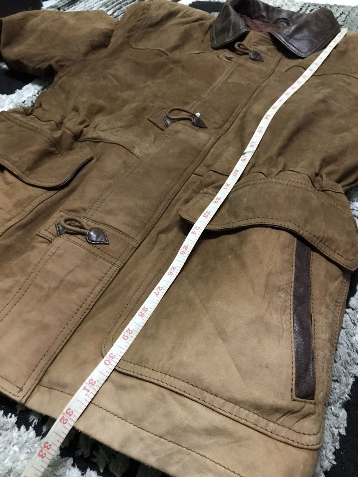 Kansai Yamamoto Vintage Kansai Man Kansai Yamamoto leather jacket Size US L / EU 52-54 / 3 - 9 Thumbnail