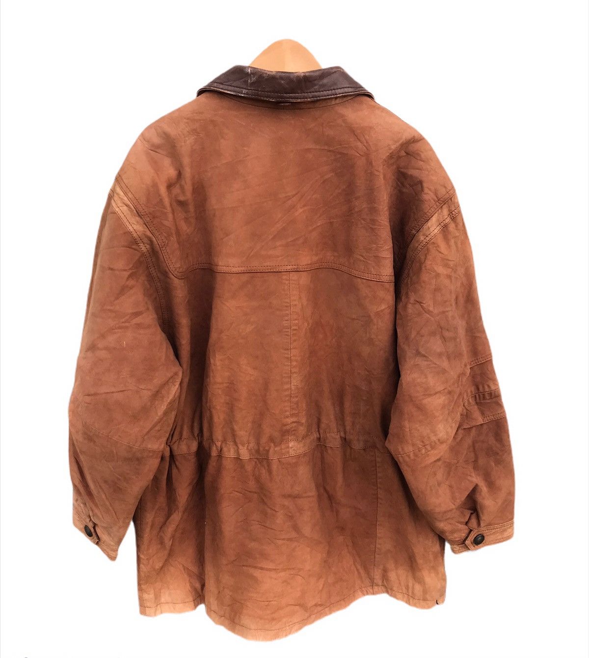 Kansai Yamamoto Vintage Kansai Man Kansai Yamamoto leather jacket Size US L / EU 52-54 / 3 - 5 Thumbnail