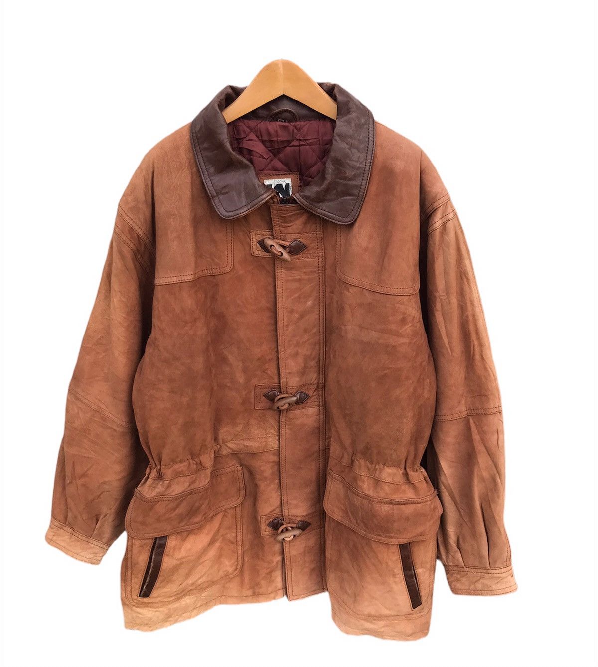 Kansai Yamamoto Vintage Kansai Man Kansai Yamamoto leather jacket Size US L / EU 52-54 / 3 - 1 Thumbnail