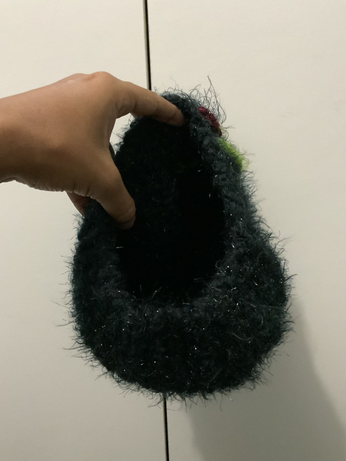 If Six Was Nine Mohair Flower Art Hat Size ONE SIZE - 7 Thumbnail