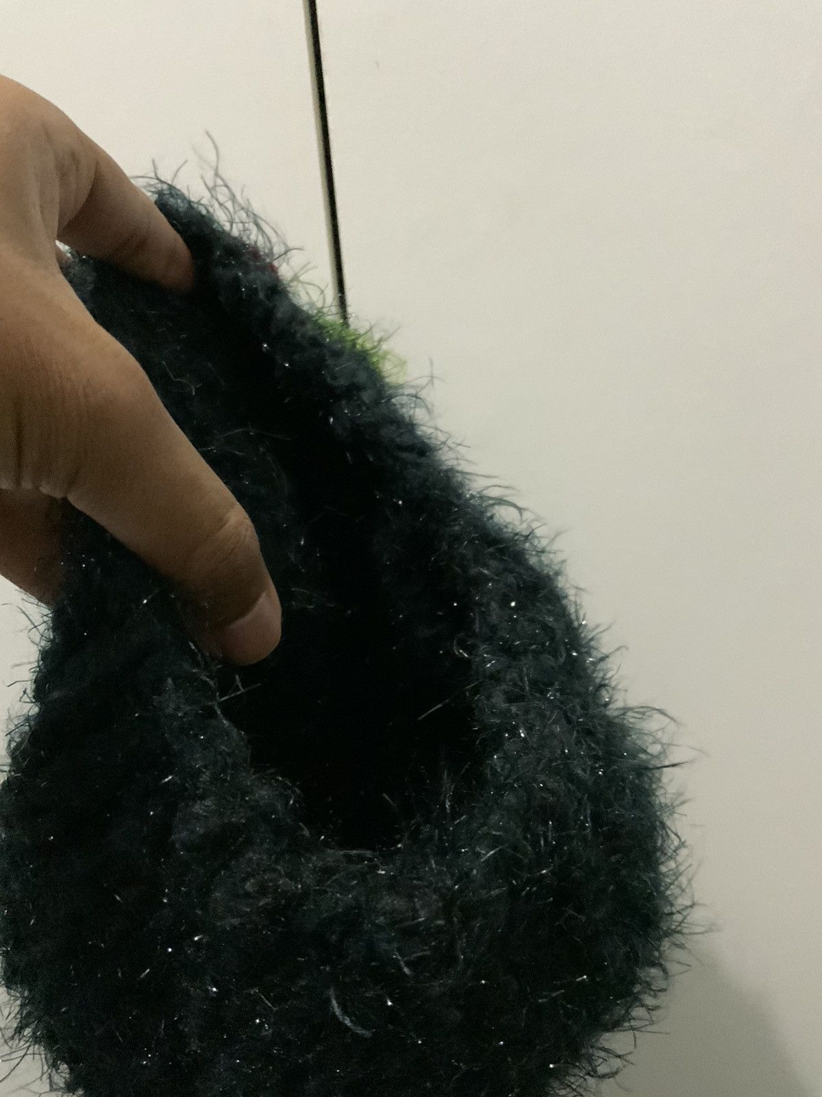 If Six Was Nine Mohair Flower Art Hat Size ONE SIZE - 8 Thumbnail