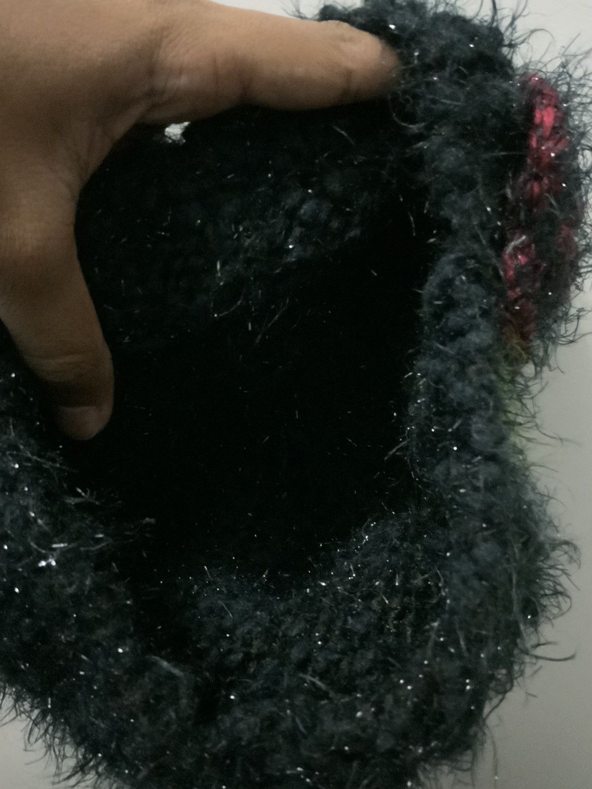 If Six Was Nine Mohair Flower Art Hat Size ONE SIZE - 10 Thumbnail