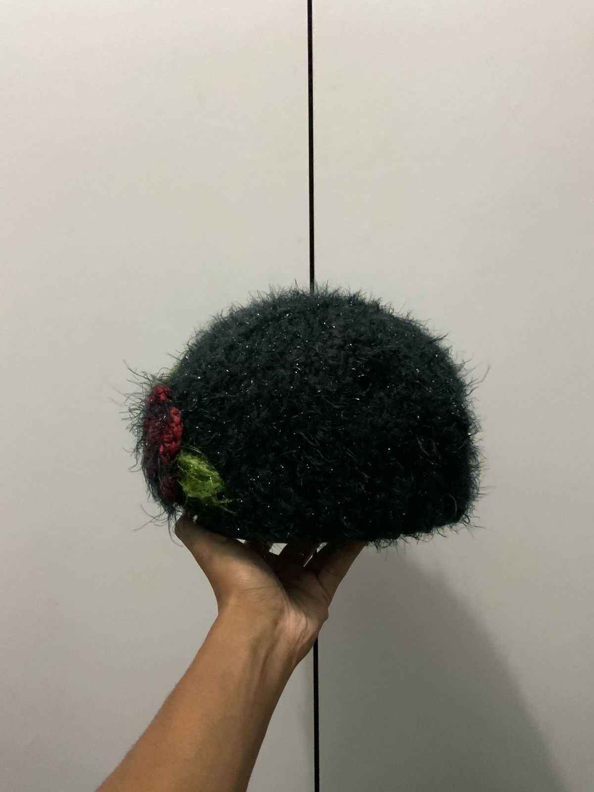 If Six Was Nine Mohair Flower Art Hat Size ONE SIZE - 2 Thumbnail