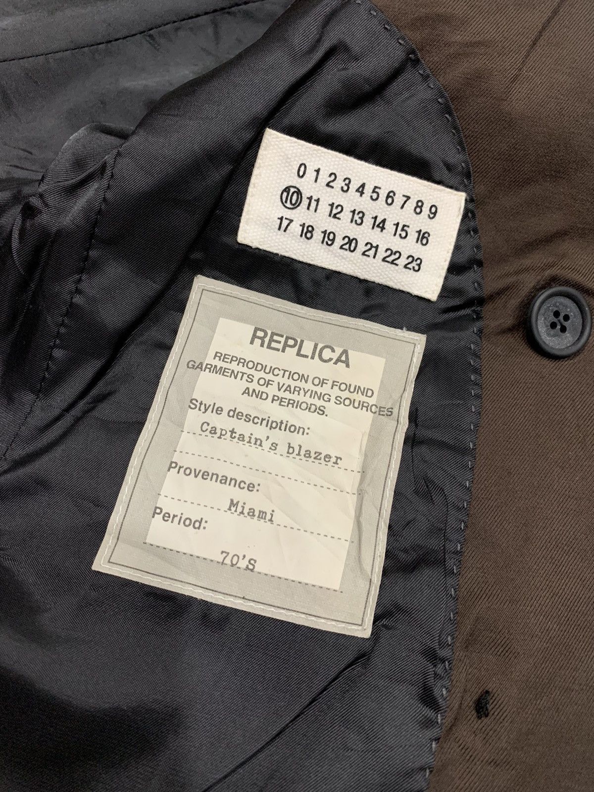 Maison Margiela MAISON MARGIELA CAPTAIN'S BLAZER MIAMI 70s JACKET COAT Size L / US 10 / IT 46 - 8 Thumbnail
