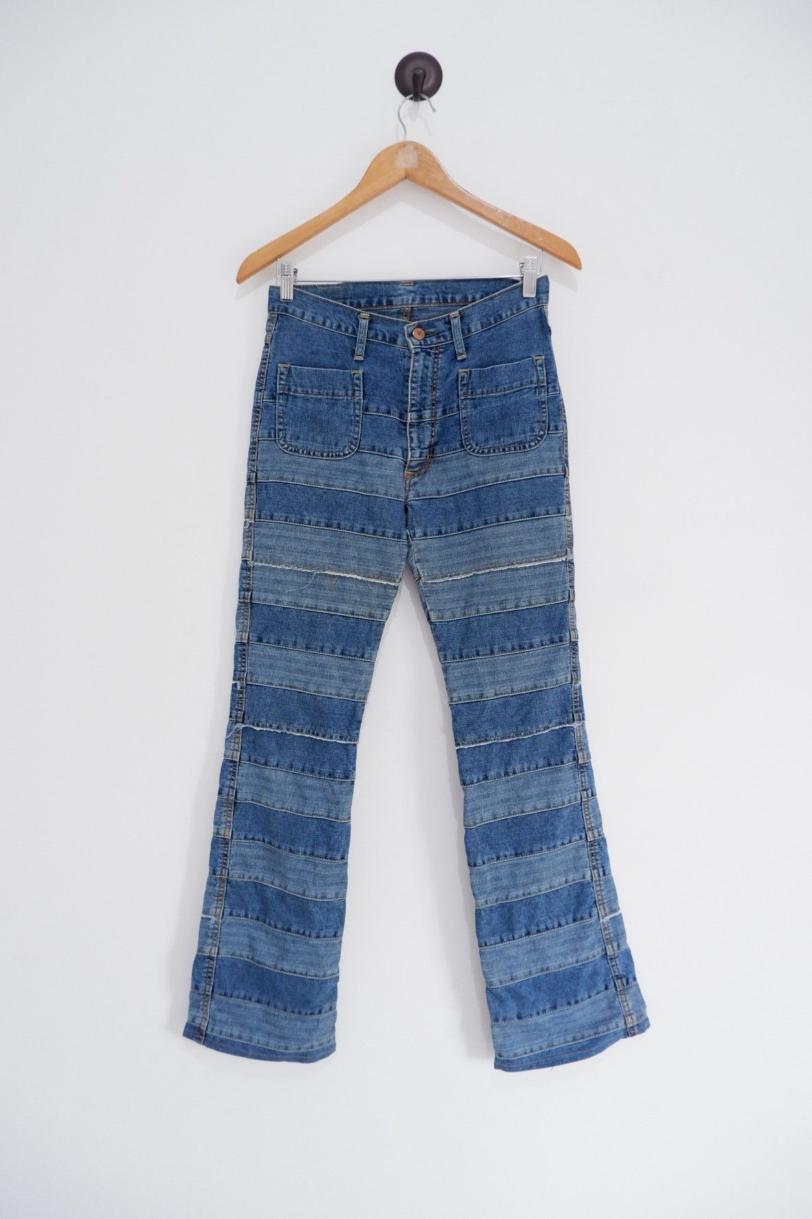 Hysteric Glamour Patchwork Jeans | Grailed