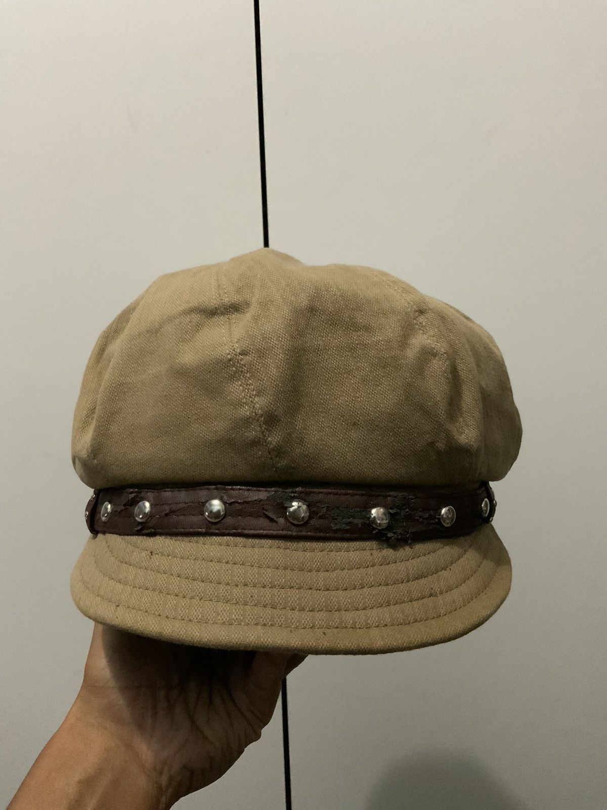 Japanese Brand Newsboy Brown Retro Vintage Hat Size ONE SIZE - 1 Thumbnail