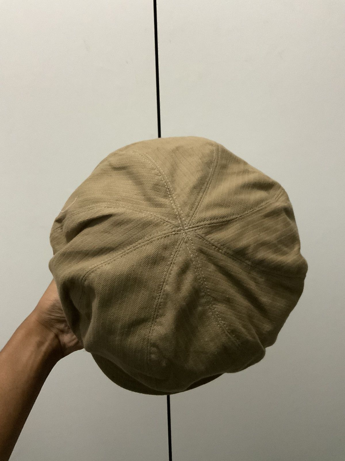 Japanese Brand Newsboy Brown Retro Vintage Hat Size ONE SIZE - 11 Thumbnail