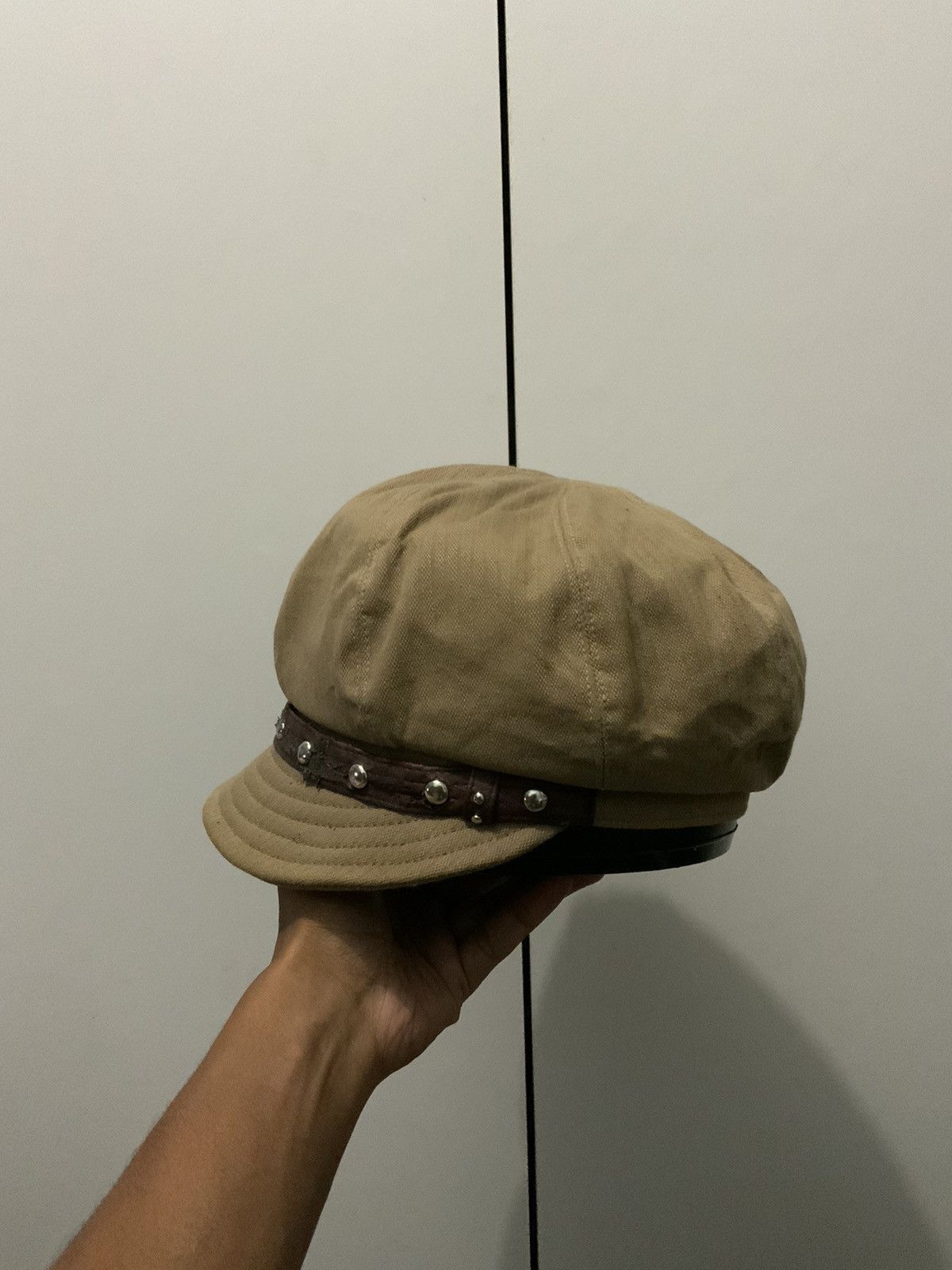 Japanese Brand Newsboy Brown Retro Vintage Hat Size ONE SIZE - 4 Thumbnail