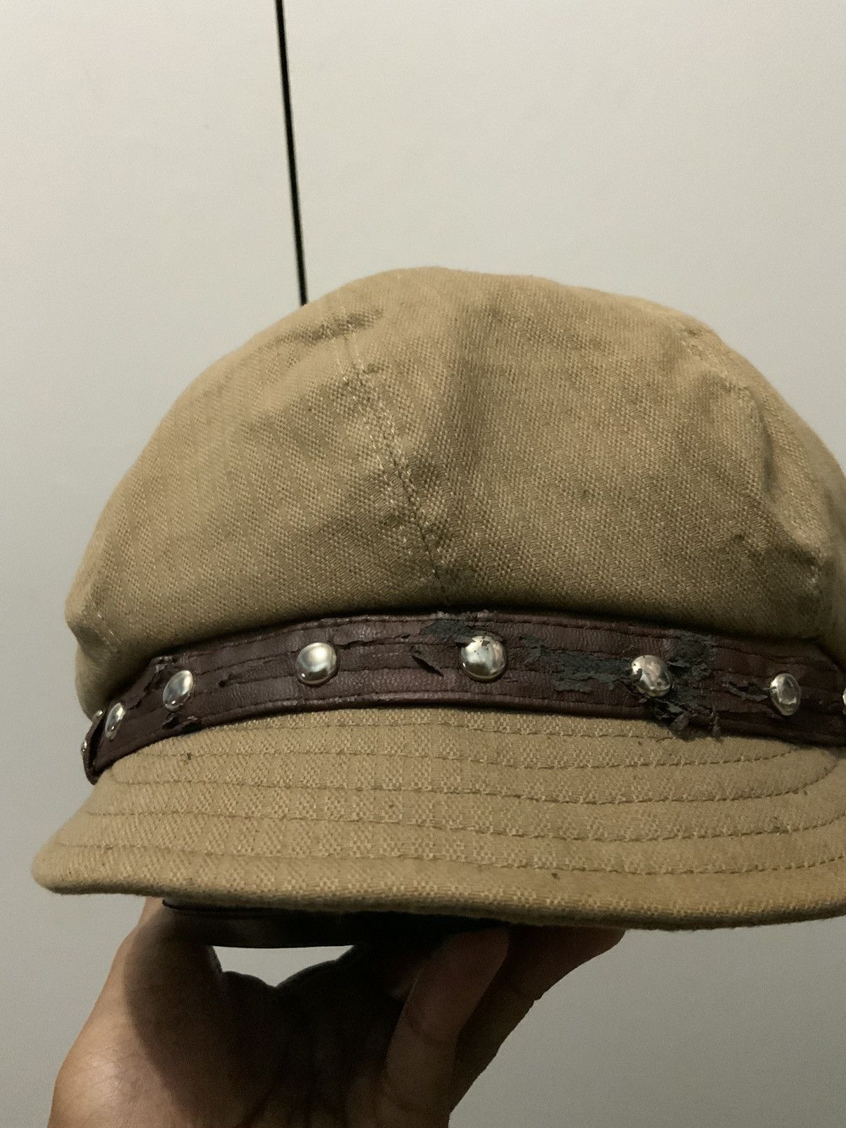 Japanese Brand Newsboy Brown Retro Vintage Hat Size ONE SIZE - 8 Thumbnail