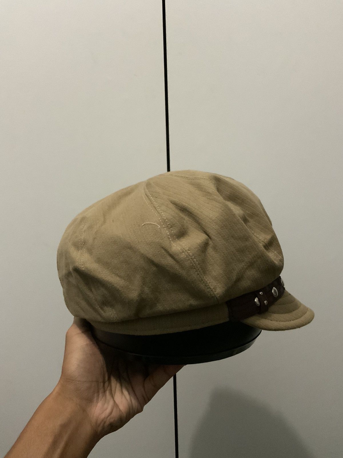 Japanese Brand Newsboy Brown Retro Vintage Hat Size ONE SIZE - 6 Thumbnail