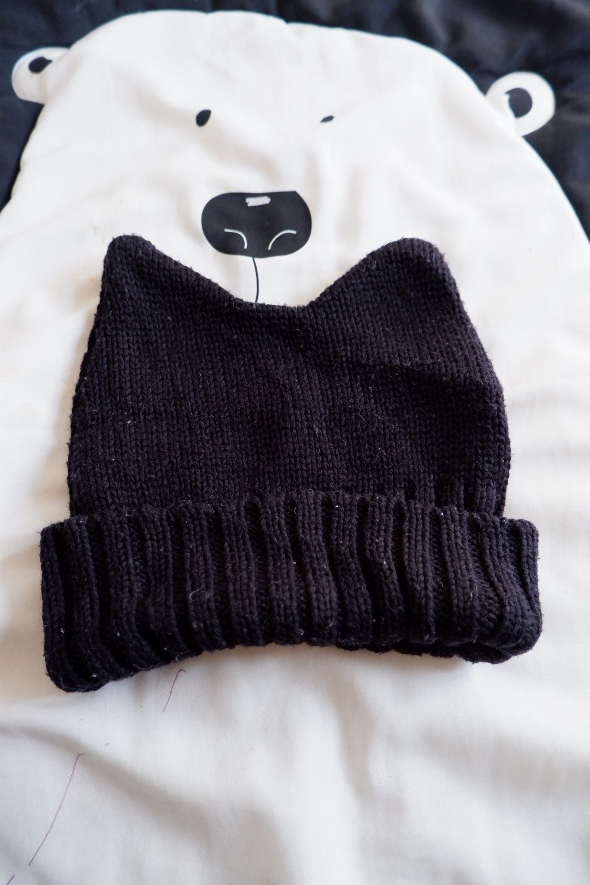 Japanese Brand Ear Beanie Hat Size ONE SIZE - 4 Thumbnail