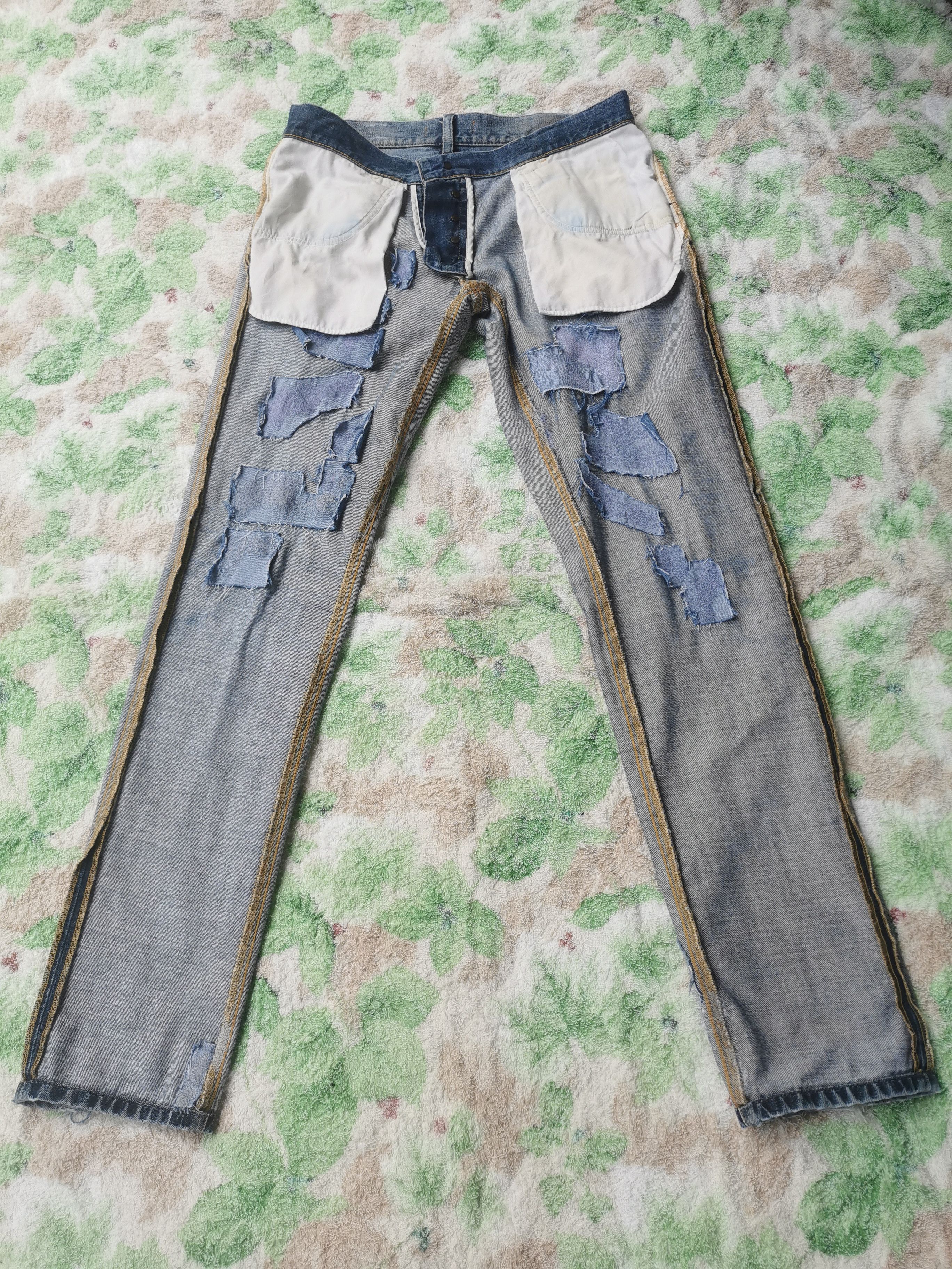 Dolce & Gabbana Dolce & Gabbana Ripped Jeans Size US 34 / EU 50 - 6 Thumbnail