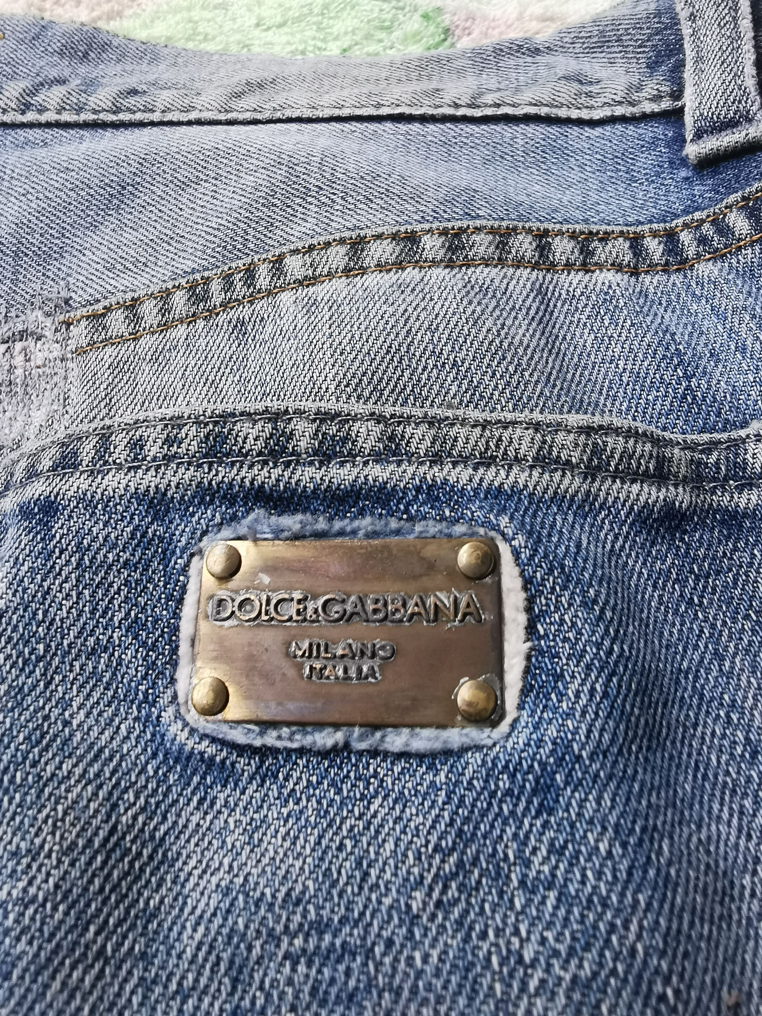 Dolce & Gabbana Dolce & Gabbana Ripped Jeans Size US 34 / EU 50 - 11 Thumbnail