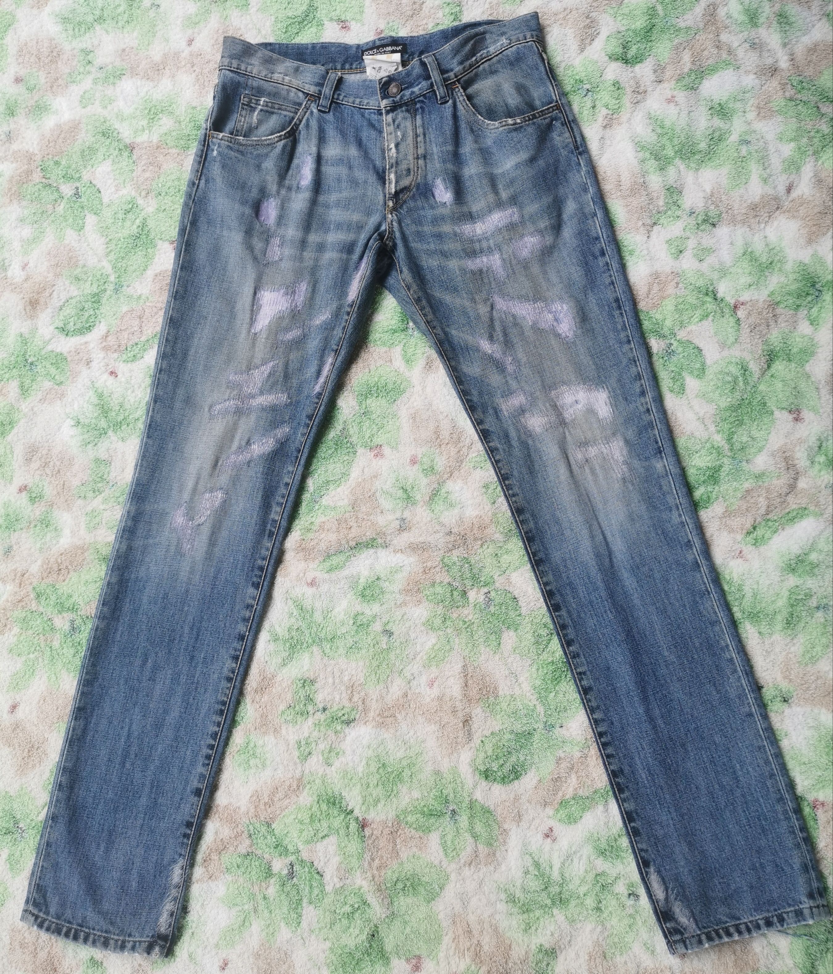Dolce & Gabbana Dolce & Gabbana Ripped Jeans Size US 34 / EU 50 - 1 Thumbnail