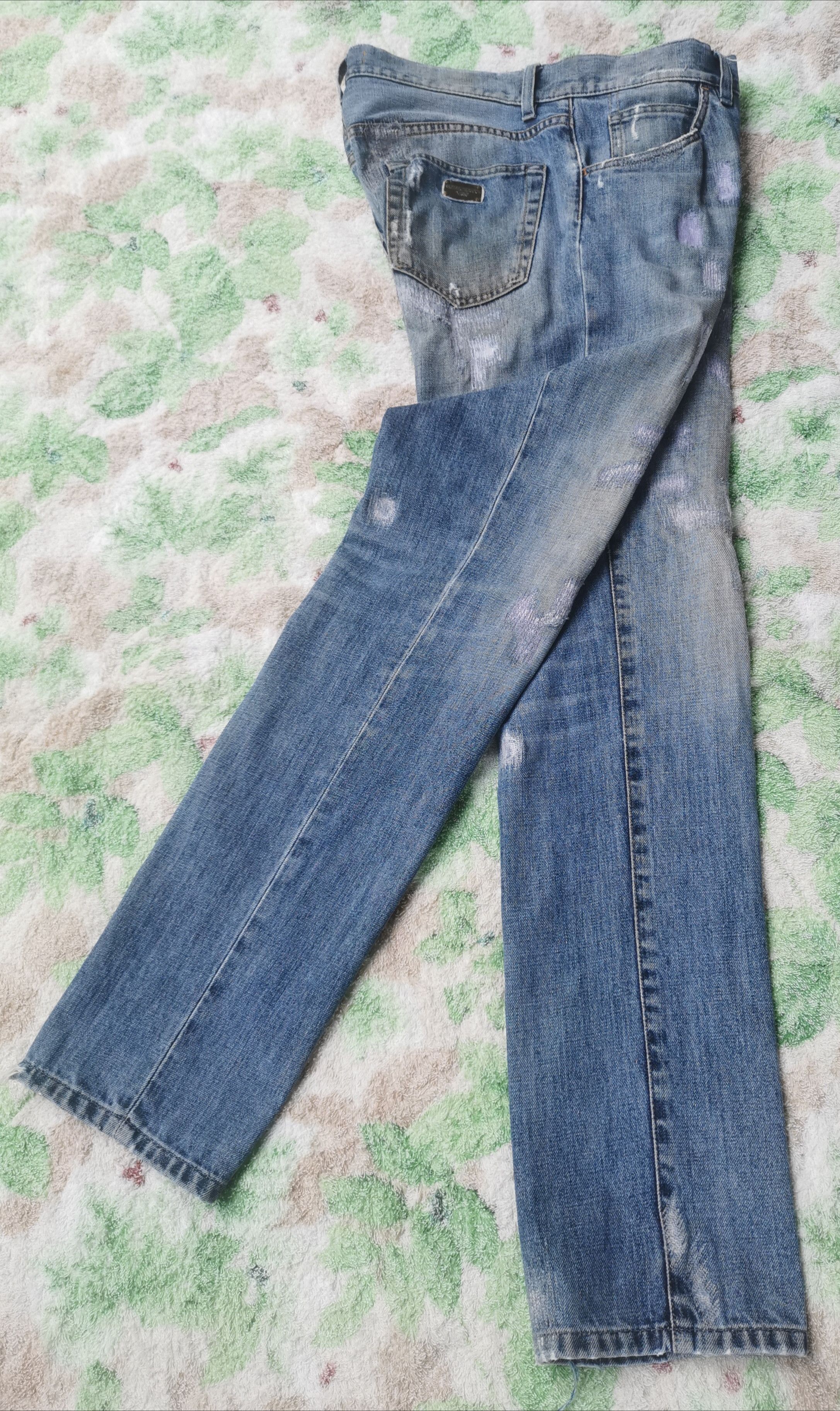 Dolce & Gabbana Dolce & Gabbana Ripped Jeans Size US 34 / EU 50 - 5 Thumbnail