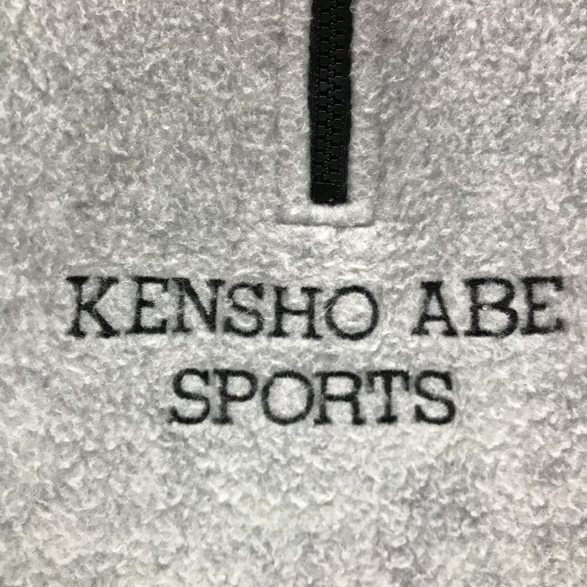 Japanese Brand × Kensho Abe × Vintage Vintage KENSHO ABE Half Zip Fleece Sweatshirt Size US M / EU 48-50 / 2 - 2 Thumbnail