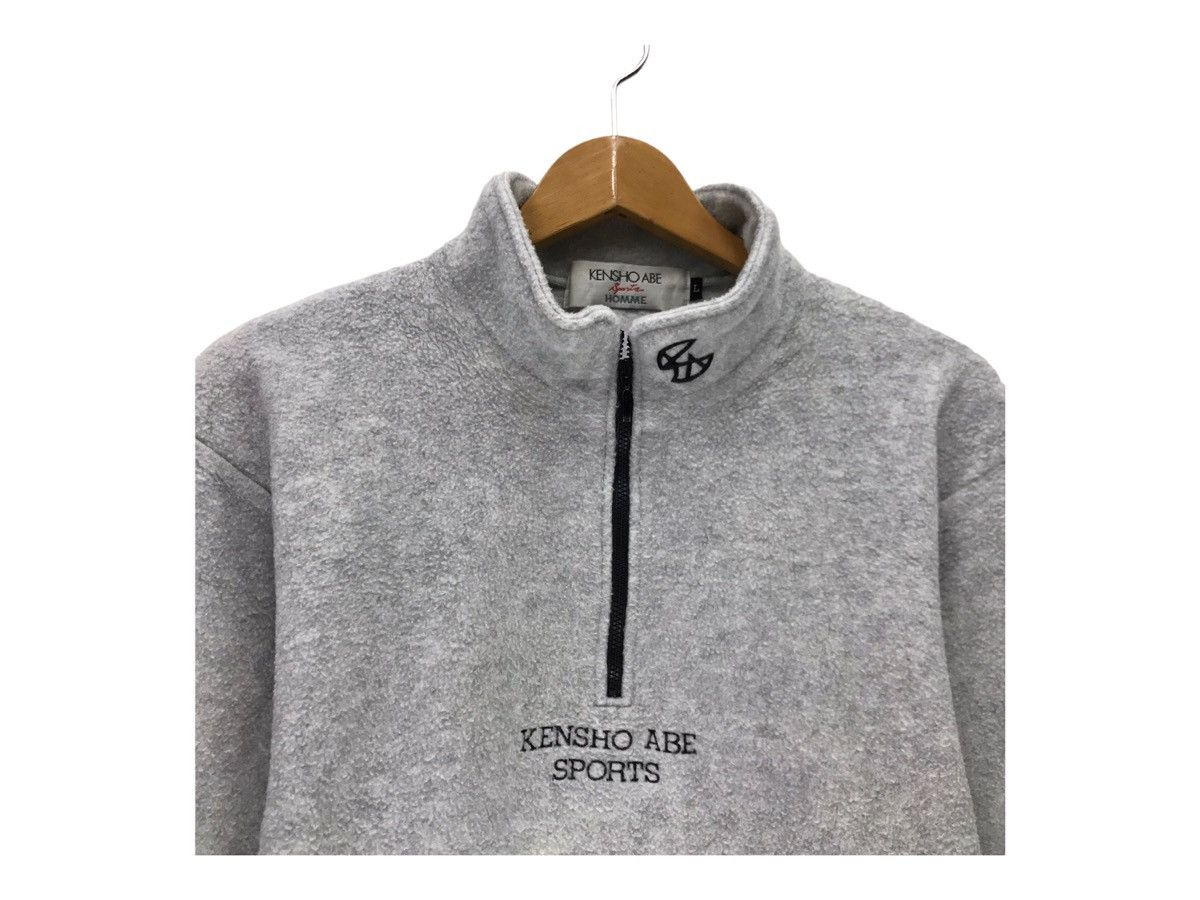 Japanese Brand × Kensho Abe × Vintage Vintage KENSHO ABE Half Zip Fleece Sweatshirt Size US M / EU 48-50 / 2 - 4 Thumbnail