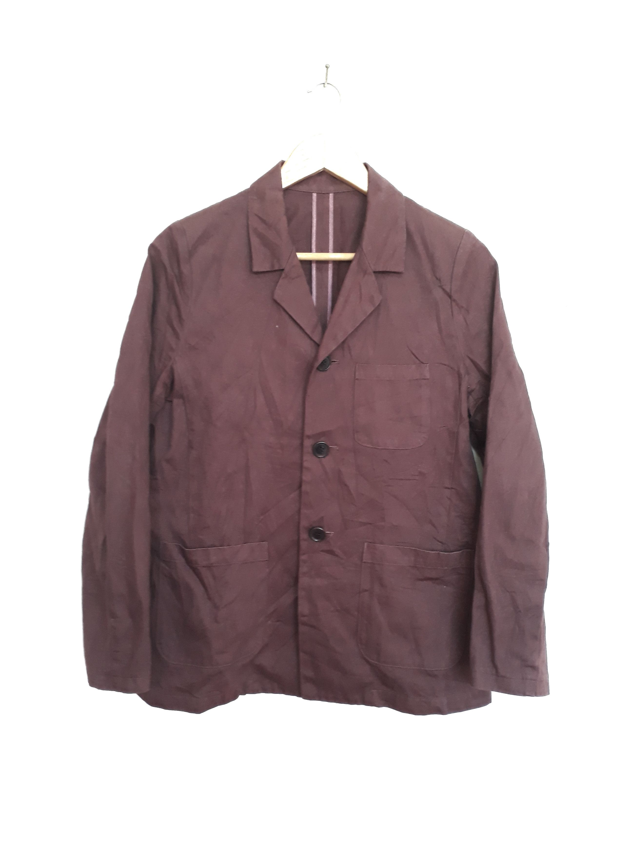 image of Yohji Yamamoto x YS For Men Vintage Y's For Living Jacket/coats in Red, Men's (Size Small)