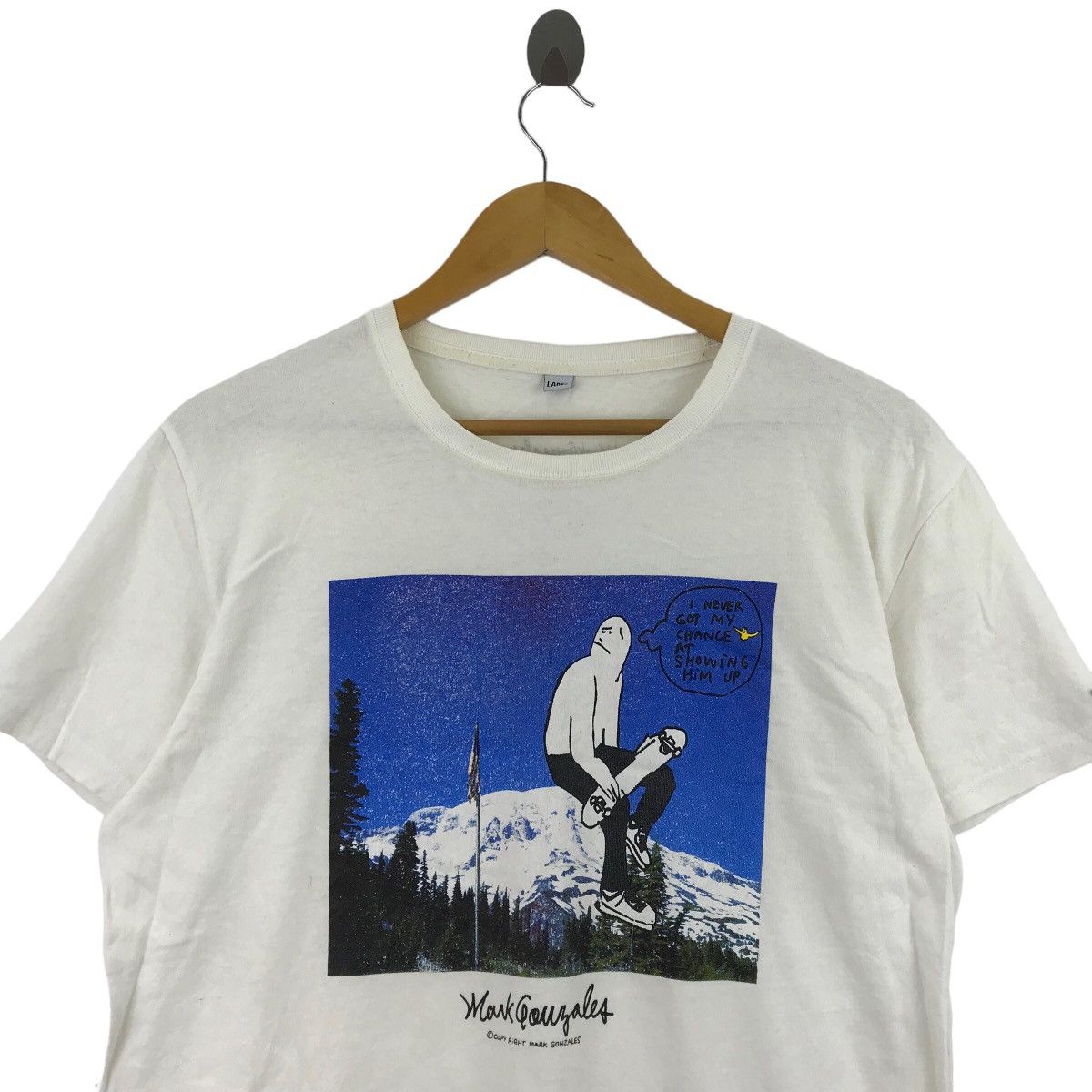 Vintage Vintage MARK GONZALES SKATE Skateboards Streetwear T-Shirts Size US L / EU 52-54 / 3 - 2 Thumbnail