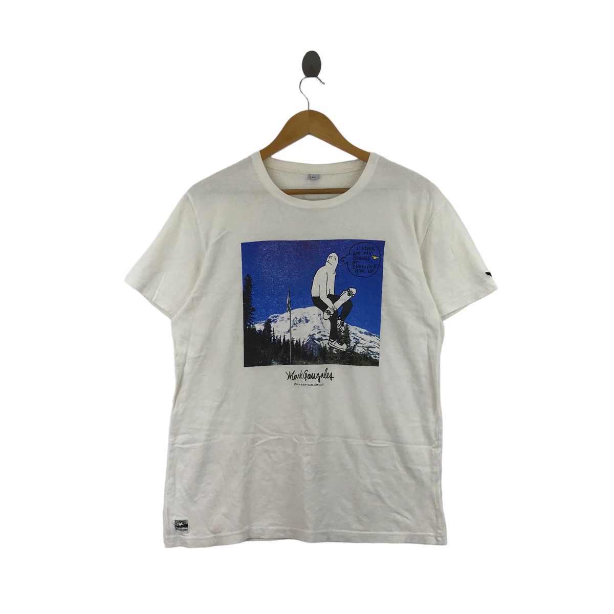 Vintage Vintage MARK GONZALES SKATE Skateboards Streetwear T-Shirts Size US L / EU 52-54 / 3 - 1 Thumbnail