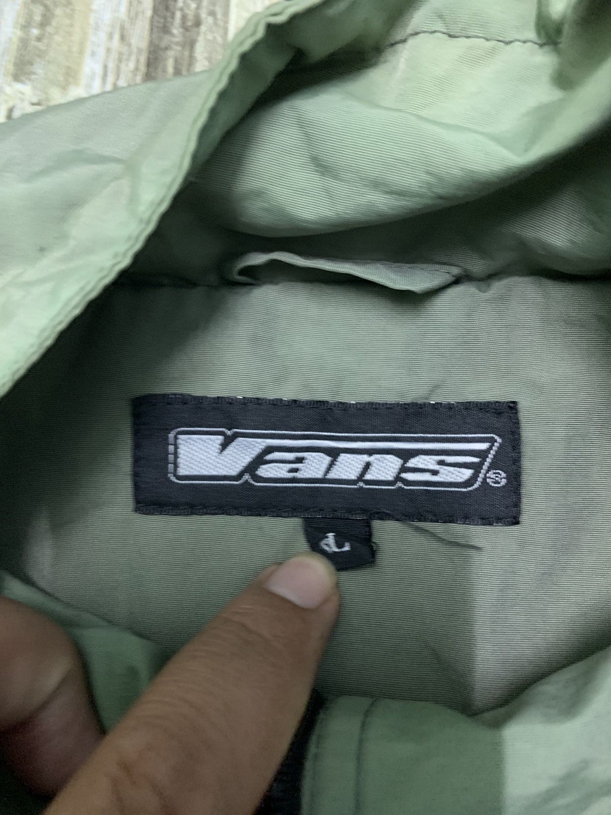 Vans × Vintage Vintages Vans Small Logo Windbraker Size US XL / EU 56 / 4 - 7 Thumbnail