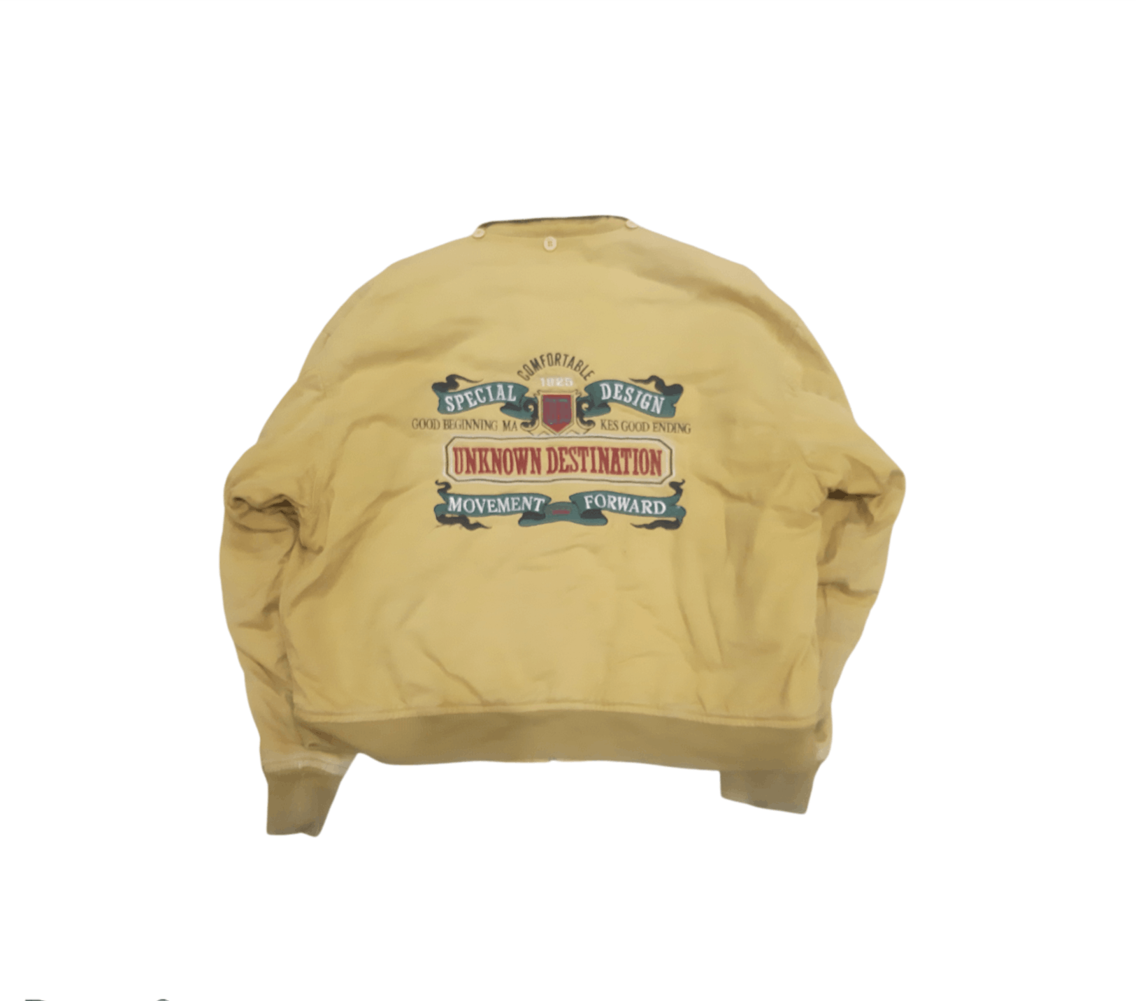 Vintage True Vintage Authentic Unknown Destination Bomber Jacket Size US M / EU 48-50 / 2 - 1 Thumbnail