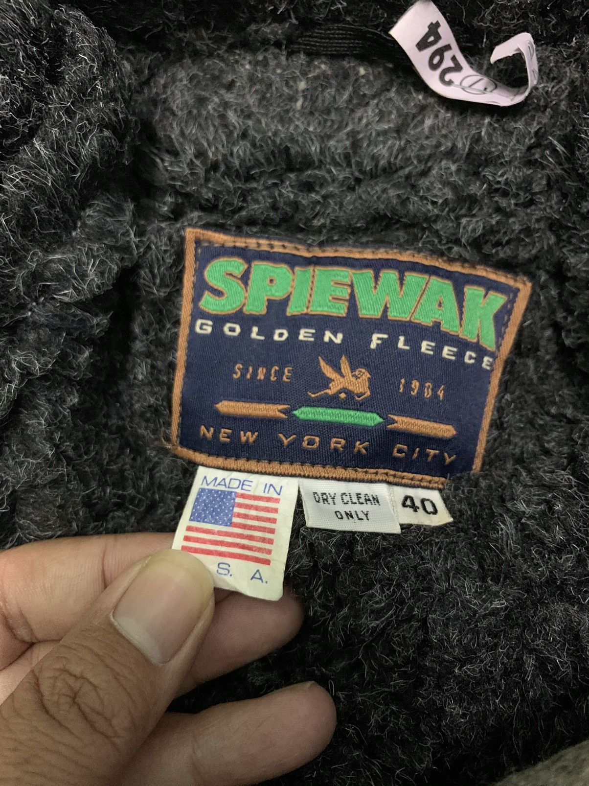 I. Spiewak And Sons Nice Spiewak Golden Fleece Heavy Jacket Size US L / EU 52-54 / 3 - 3 Thumbnail