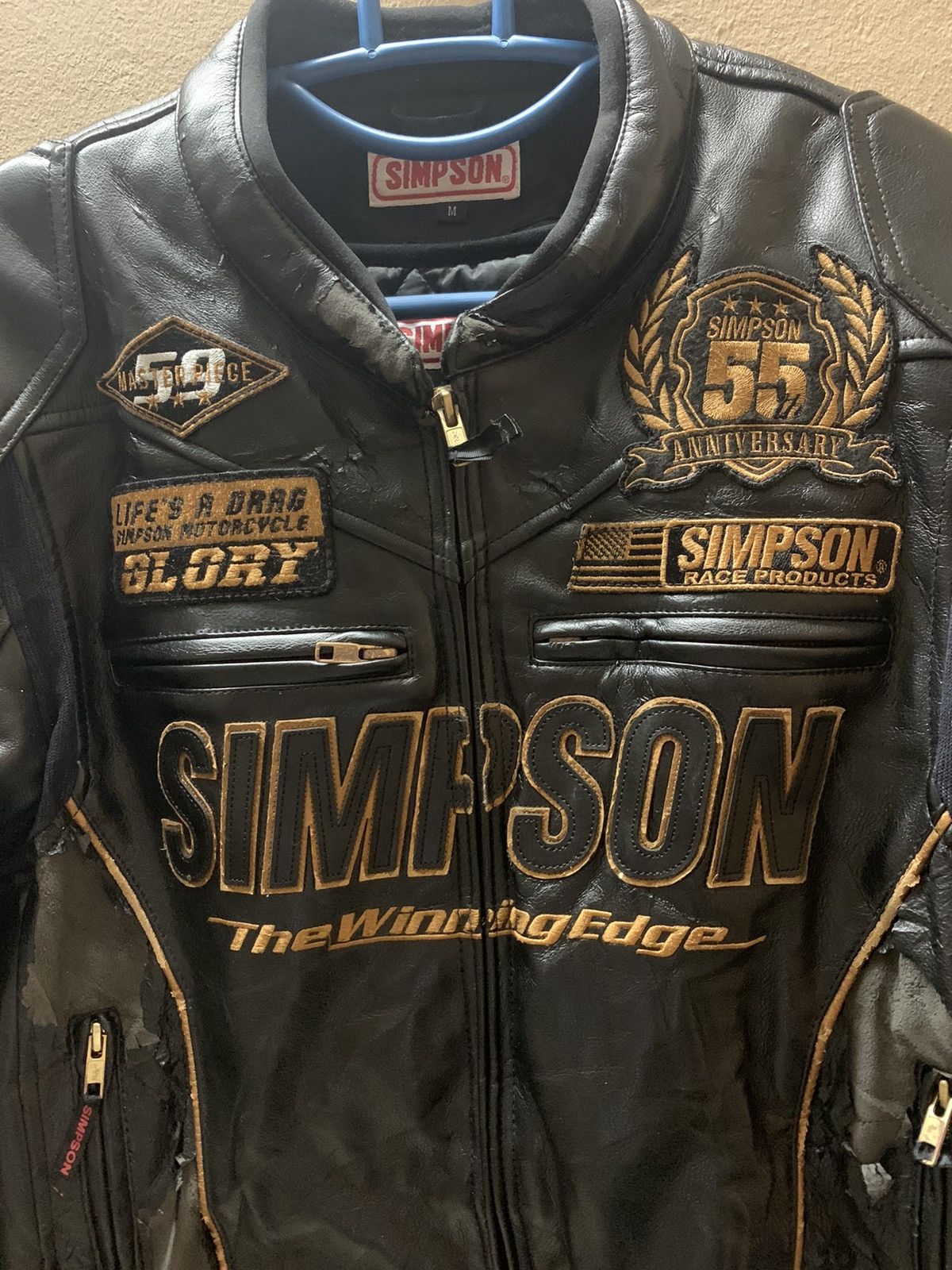 Other Simpson 55 Anniversary Nice Motorcycle Jacket Size US M / EU 48-50 / 2 - 3 Thumbnail