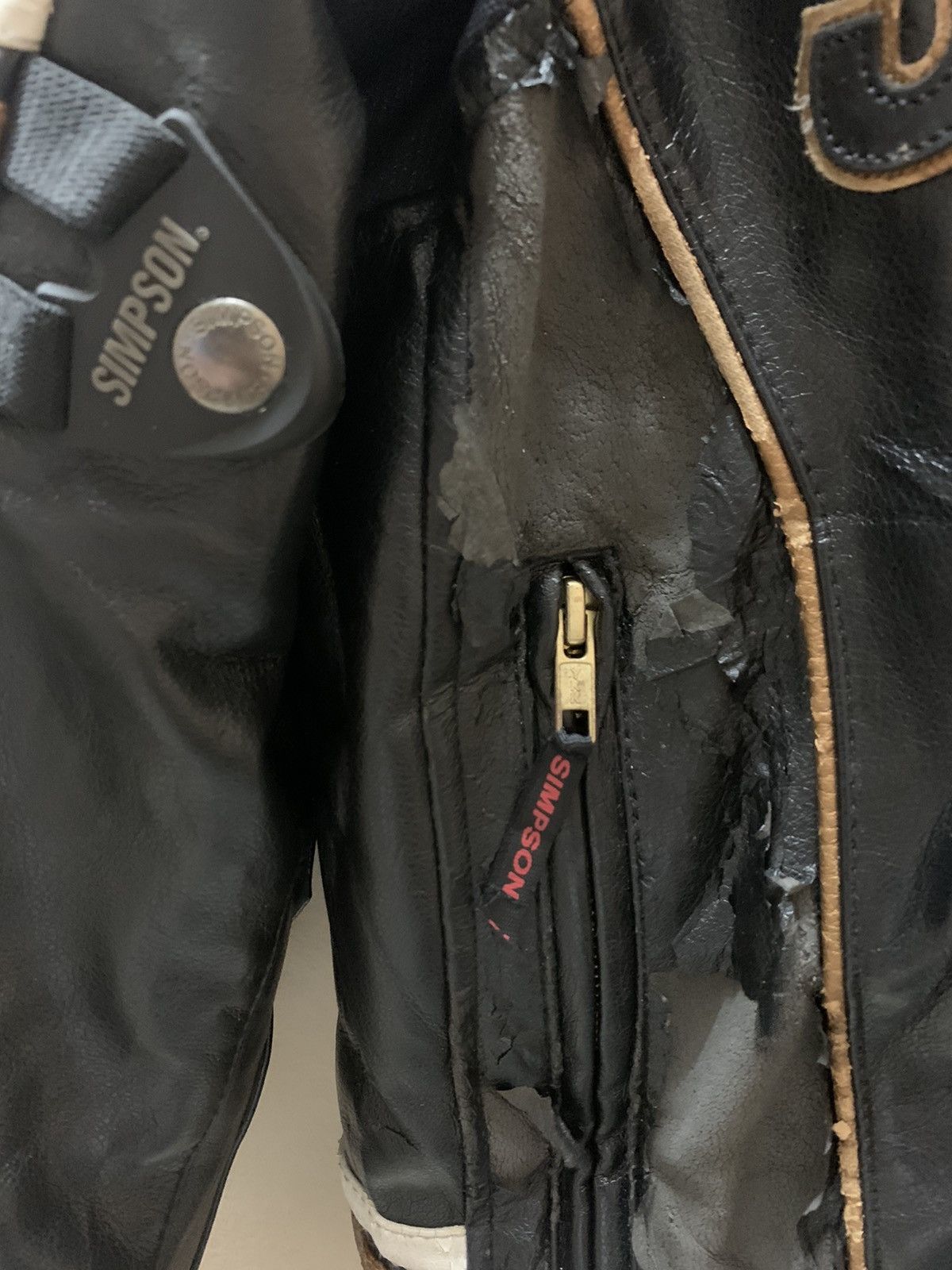 Other Simpson 55 Anniversary Nice Motorcycle Jacket Size US M / EU 48-50 / 2 - 6 Thumbnail