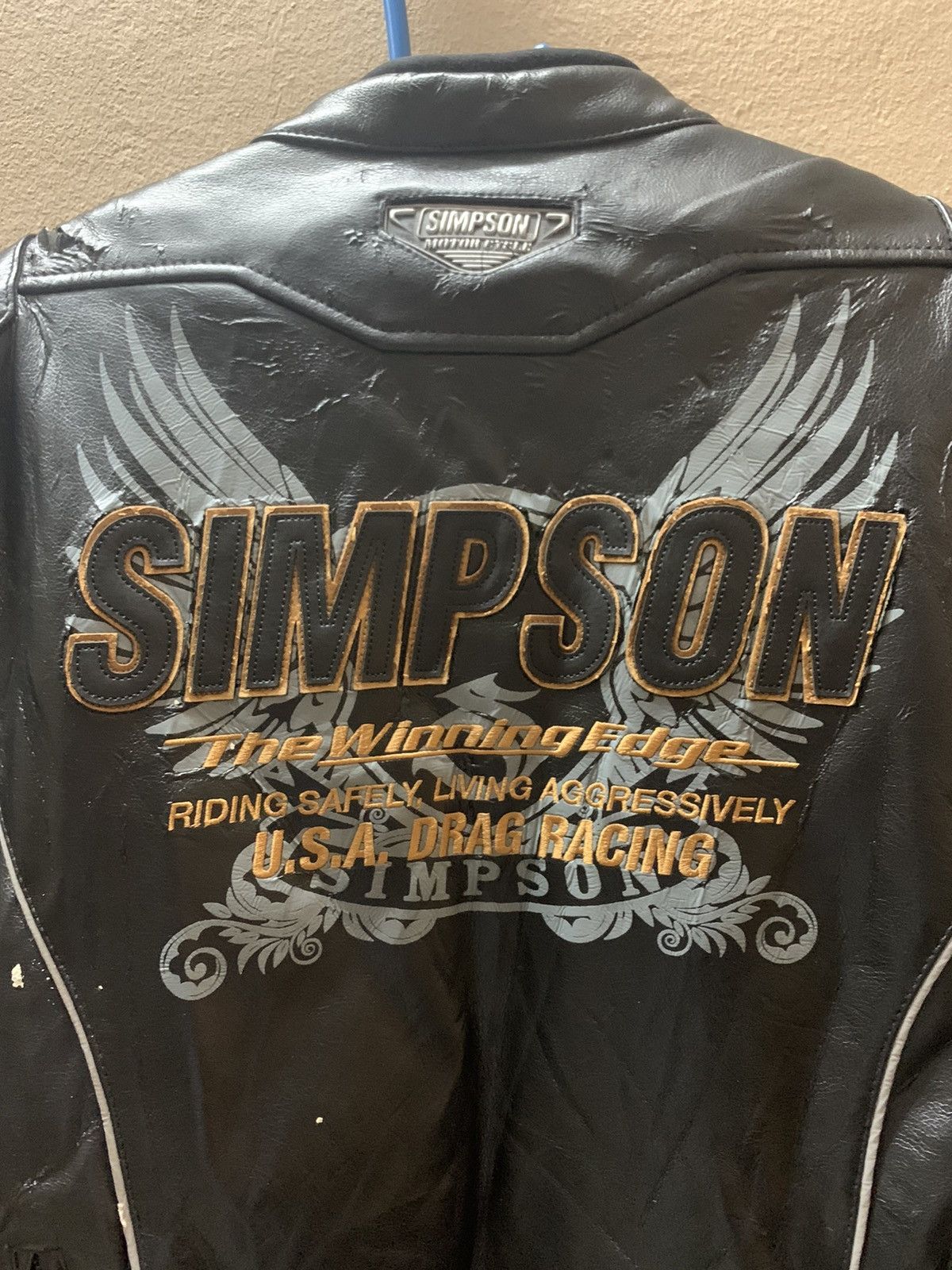 Other Simpson 55 Anniversary Nice Motorcycle Jacket Size US M / EU 48-50 / 2 - 17 Thumbnail