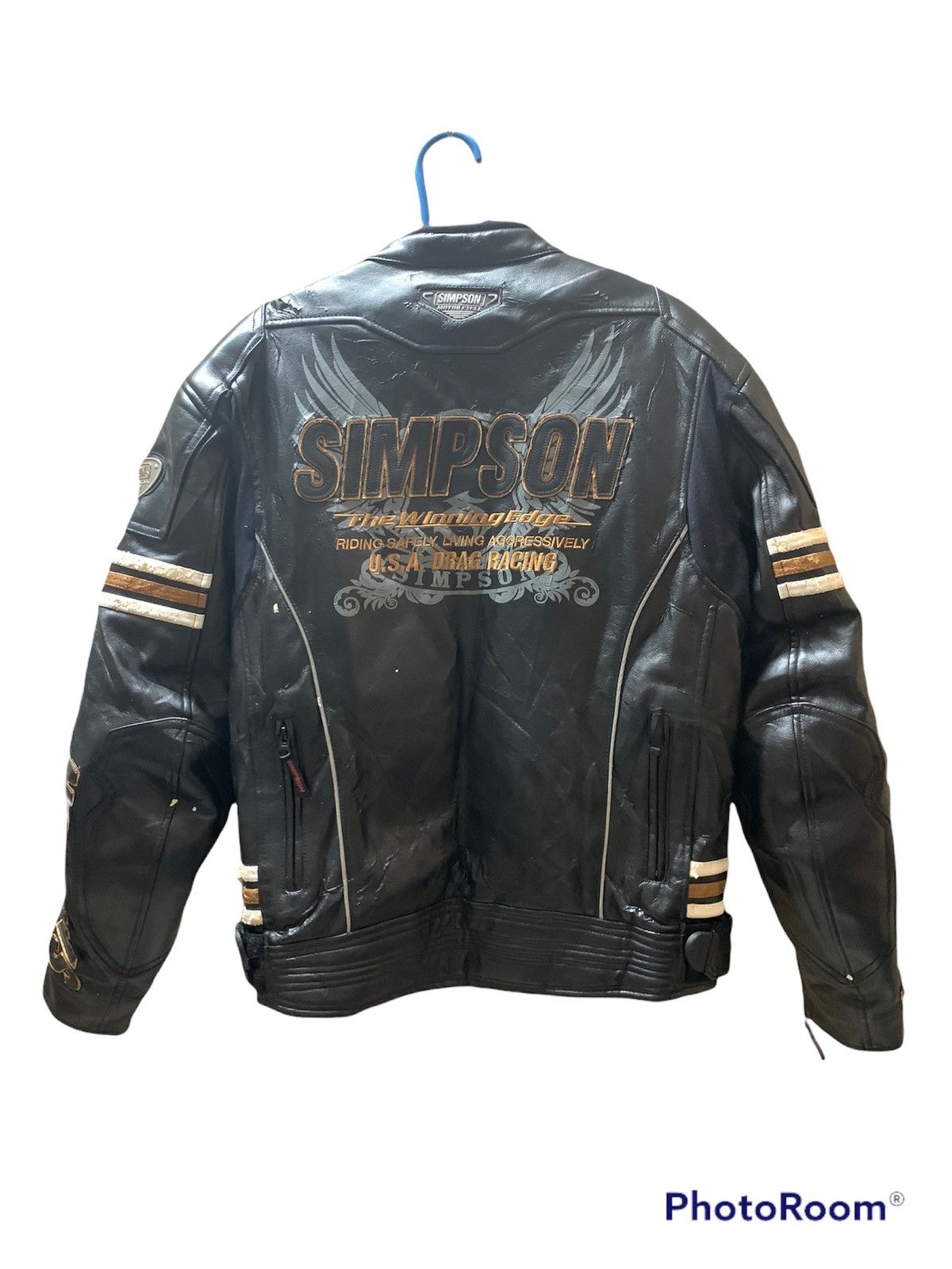 Other Simpson 55 Anniversary Nice Motorcycle Jacket Size US M / EU 48-50 / 2 - 2 Thumbnail