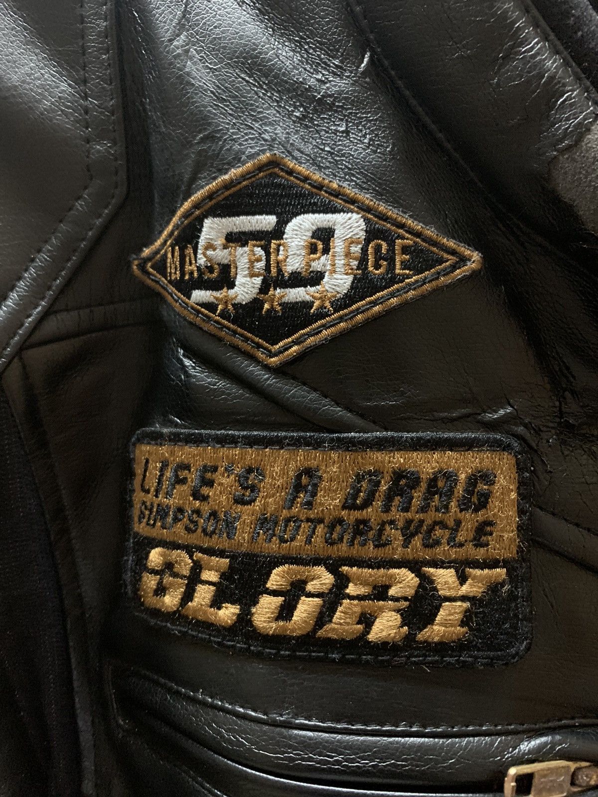 Other Simpson 55 Anniversary Nice Motorcycle Jacket Size US M / EU 48-50 / 2 - 15 Thumbnail
