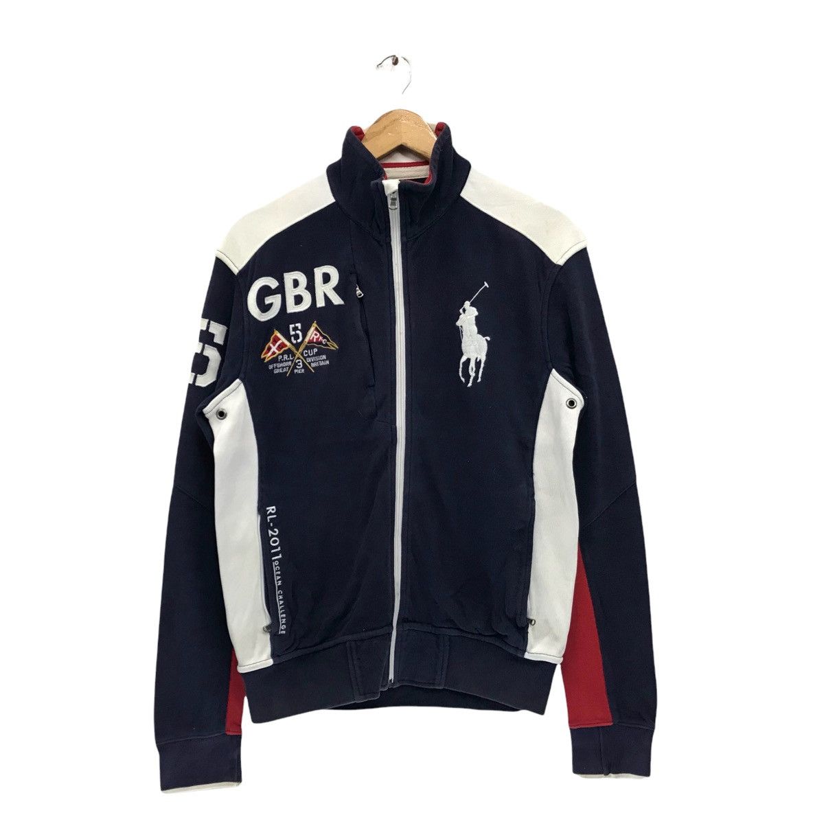 Polo Ralph Lauren × Ralph Lauren × Rugby Ralph Lauren Vintage Polo Ralph Lauren GBR-63 Big Pony Jacket Size US S / EU 44-46 / 1 - 2 Thumbnail