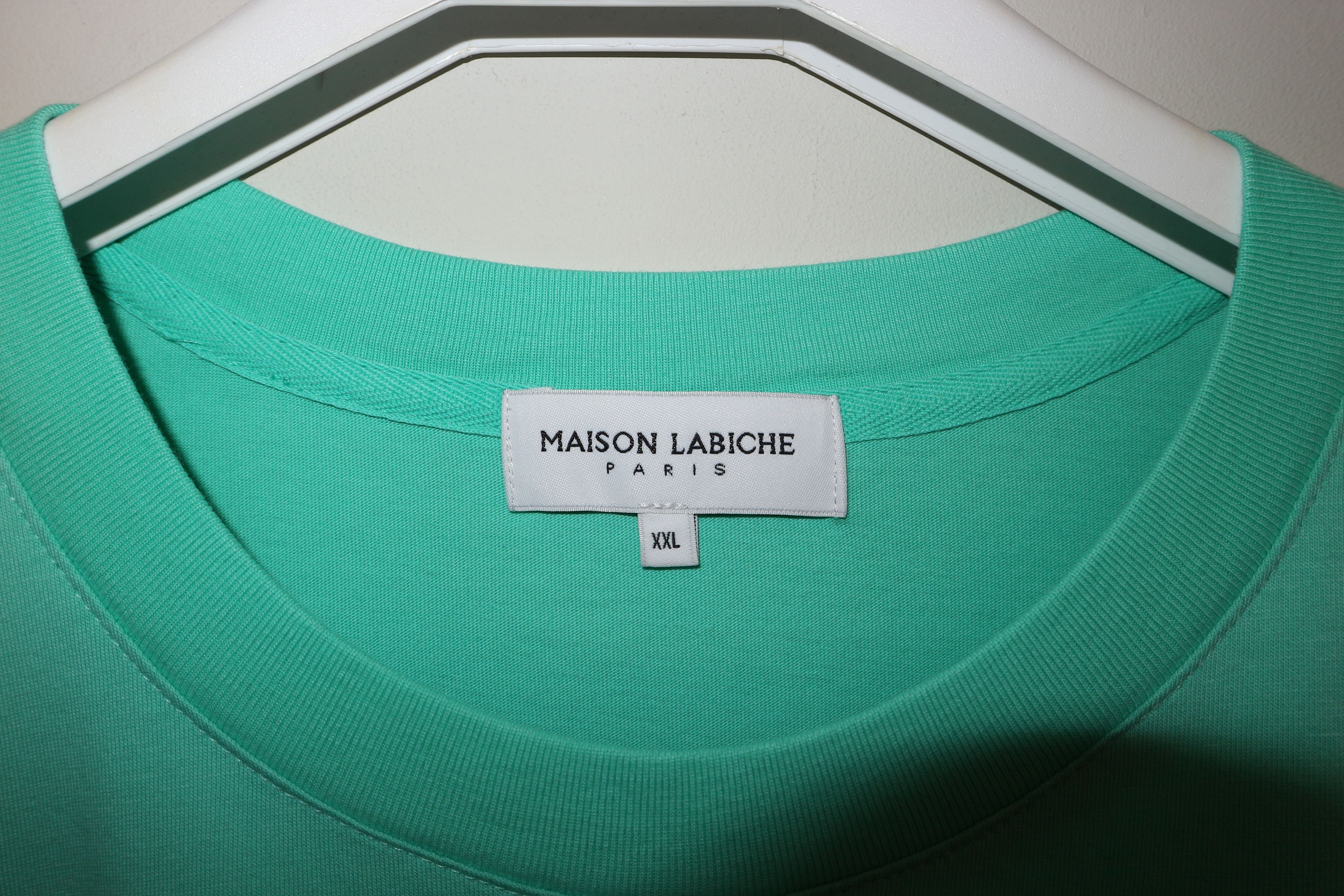 Maison Labiche "Carpe Diem" embroidered t-shirt Size US XXL / EU 58 / 5 - 2 Thumbnail