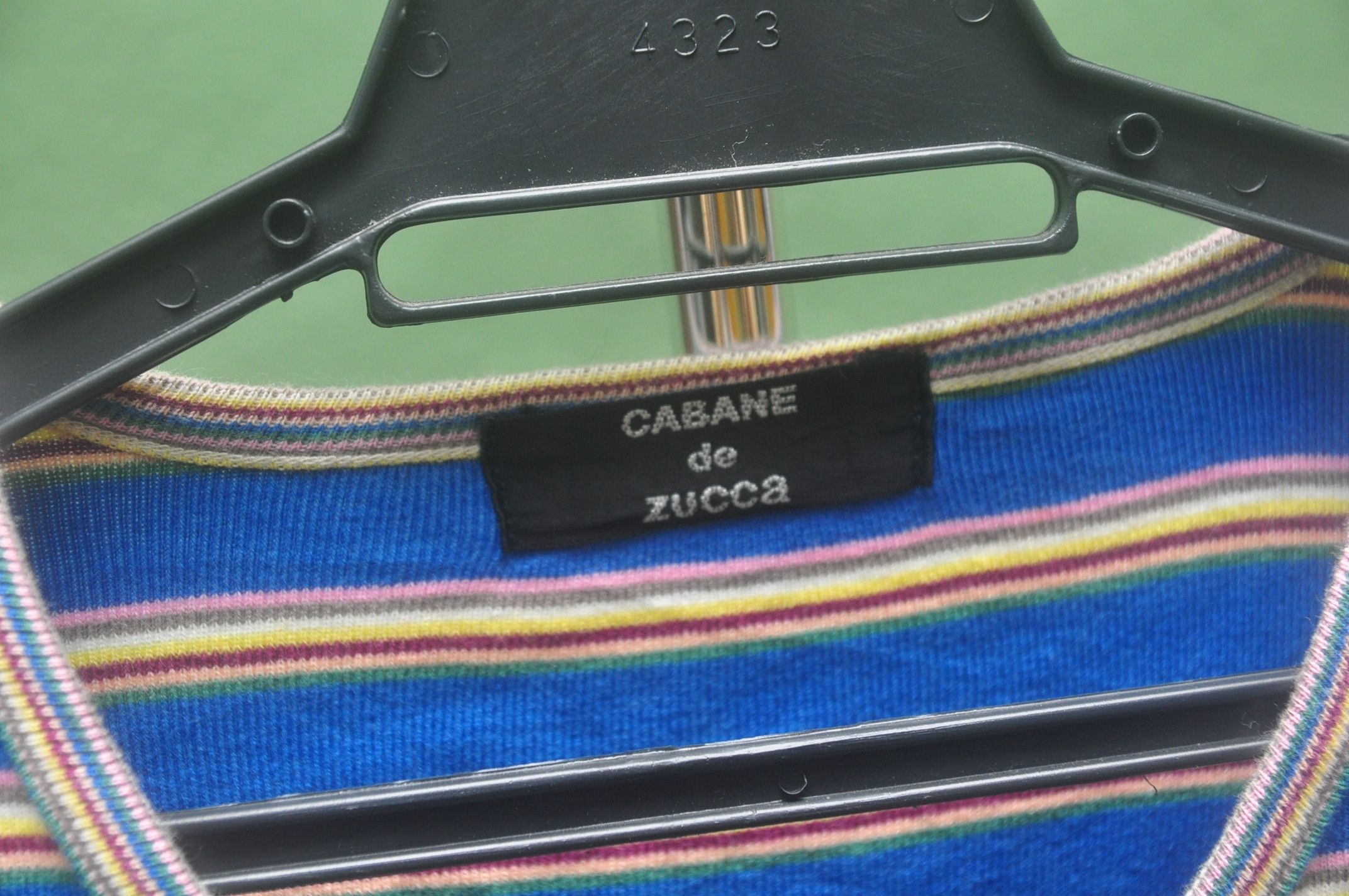 CABANE de ZUCCa × Designer × Japanese Brand Cabane De Zucca Stripes Long Sleeve Shirt Size US M / EU 48-50 / 2 - 5 Thumbnail