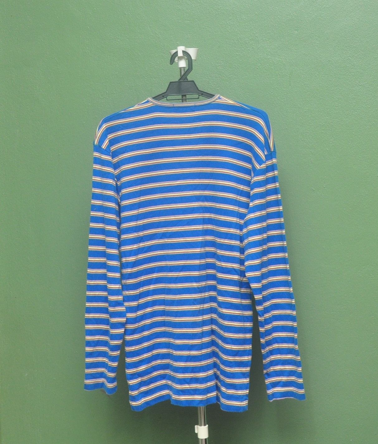 CABANE de ZUCCa × Designer × Japanese Brand Cabane De Zucca Stripes Long Sleeve Shirt Size US M / EU 48-50 / 2 - 2 Thumbnail